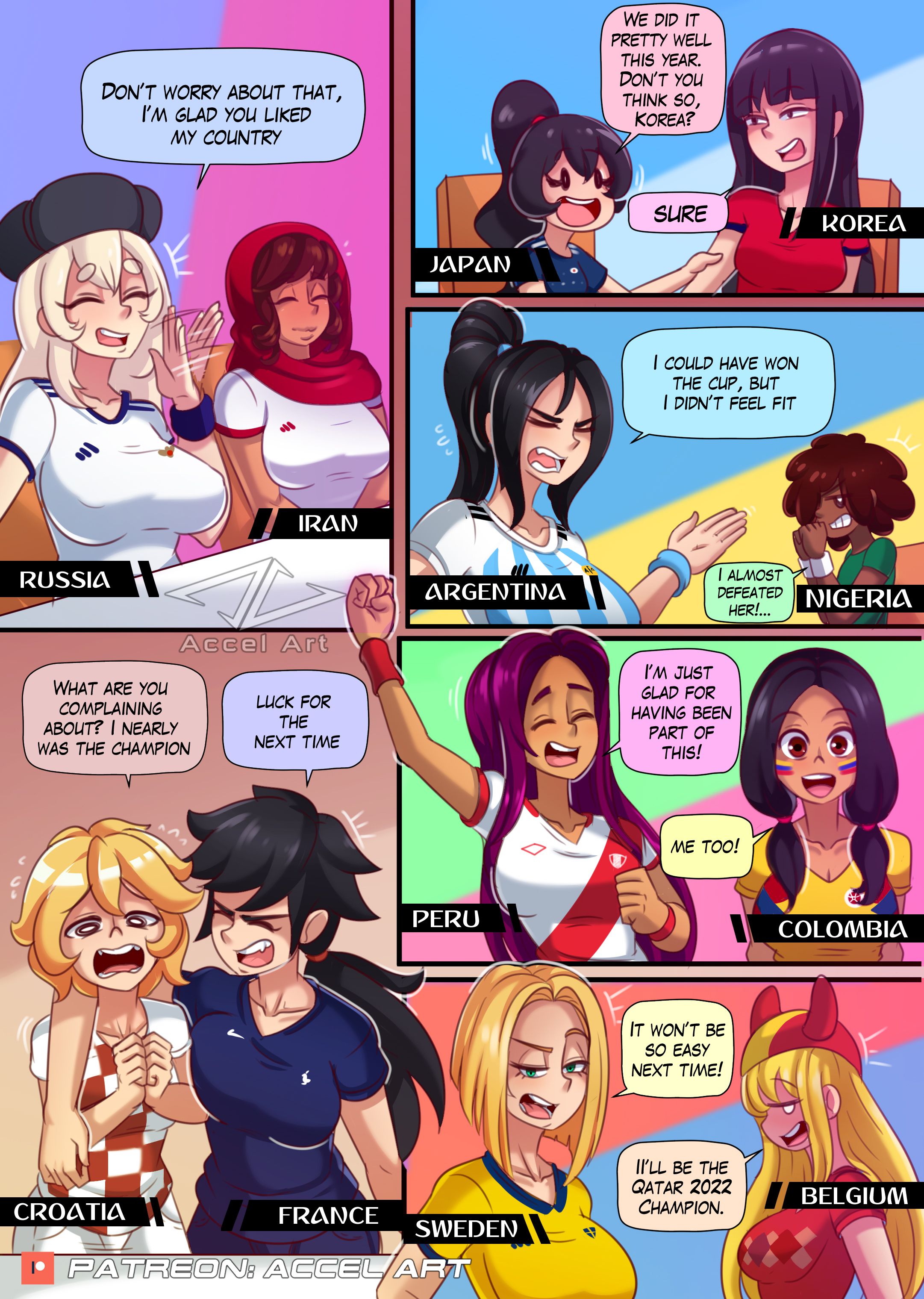 World Cup Girls [Accel Art] - Chapter 1 — Page 4