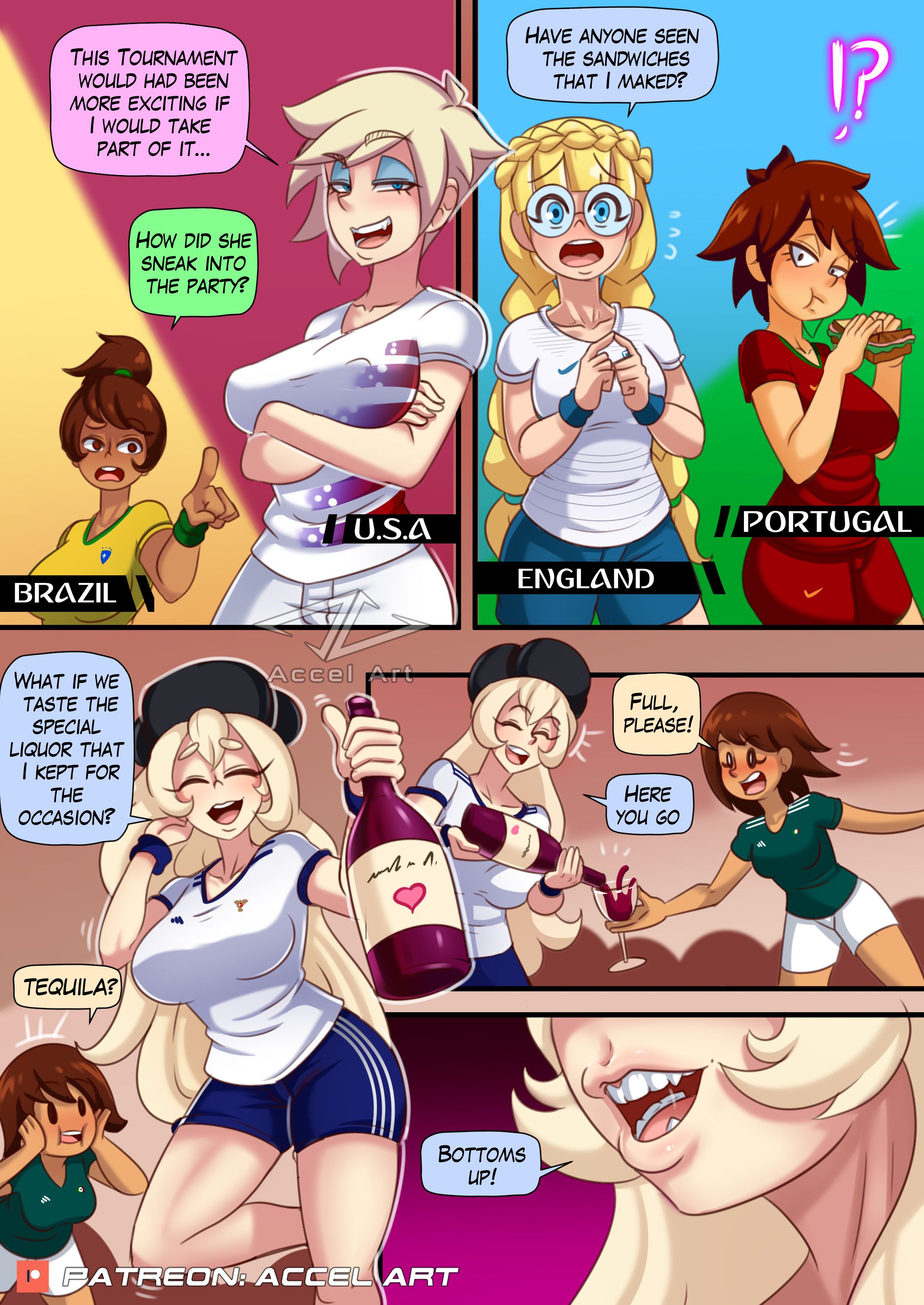 World Cup Girls [Accel Art] - Chapter 1 — Page 5