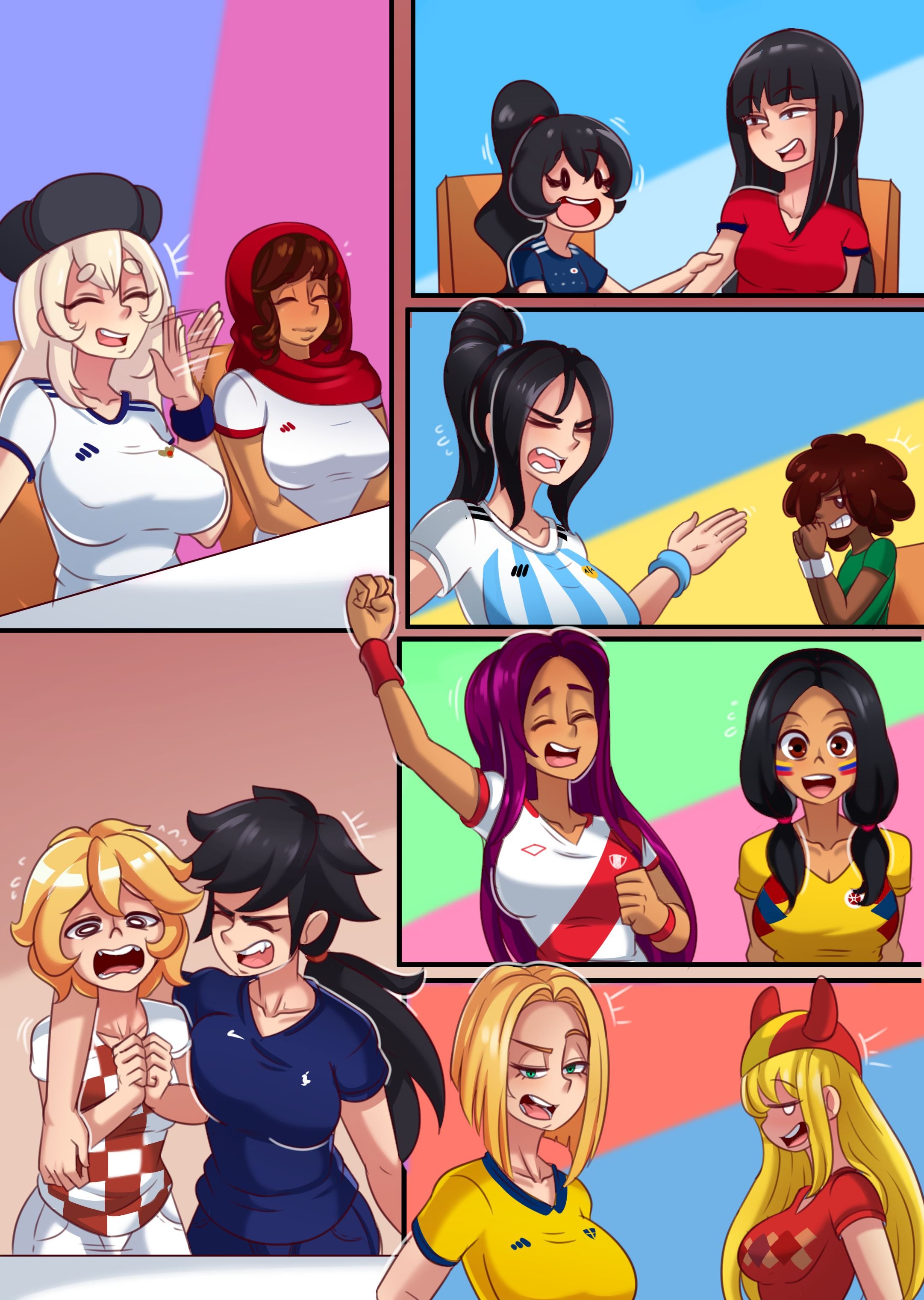 World Cup Girls [Accel Art] - Chapter 1.5 — Page 4