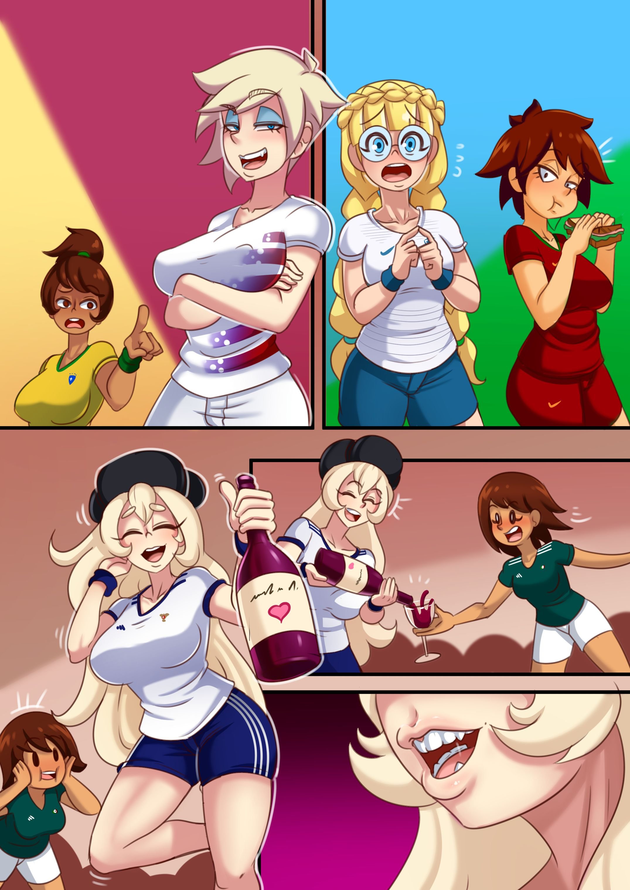 World Cup Girls [Accel Art] - Chapter 1.5 — Page 5