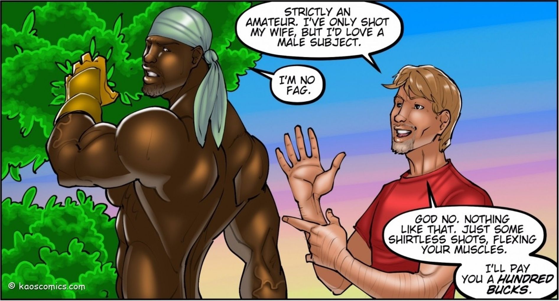 The Wife And The Black Gardeners [KAOS Comics] - Chapter 2 — Page 24