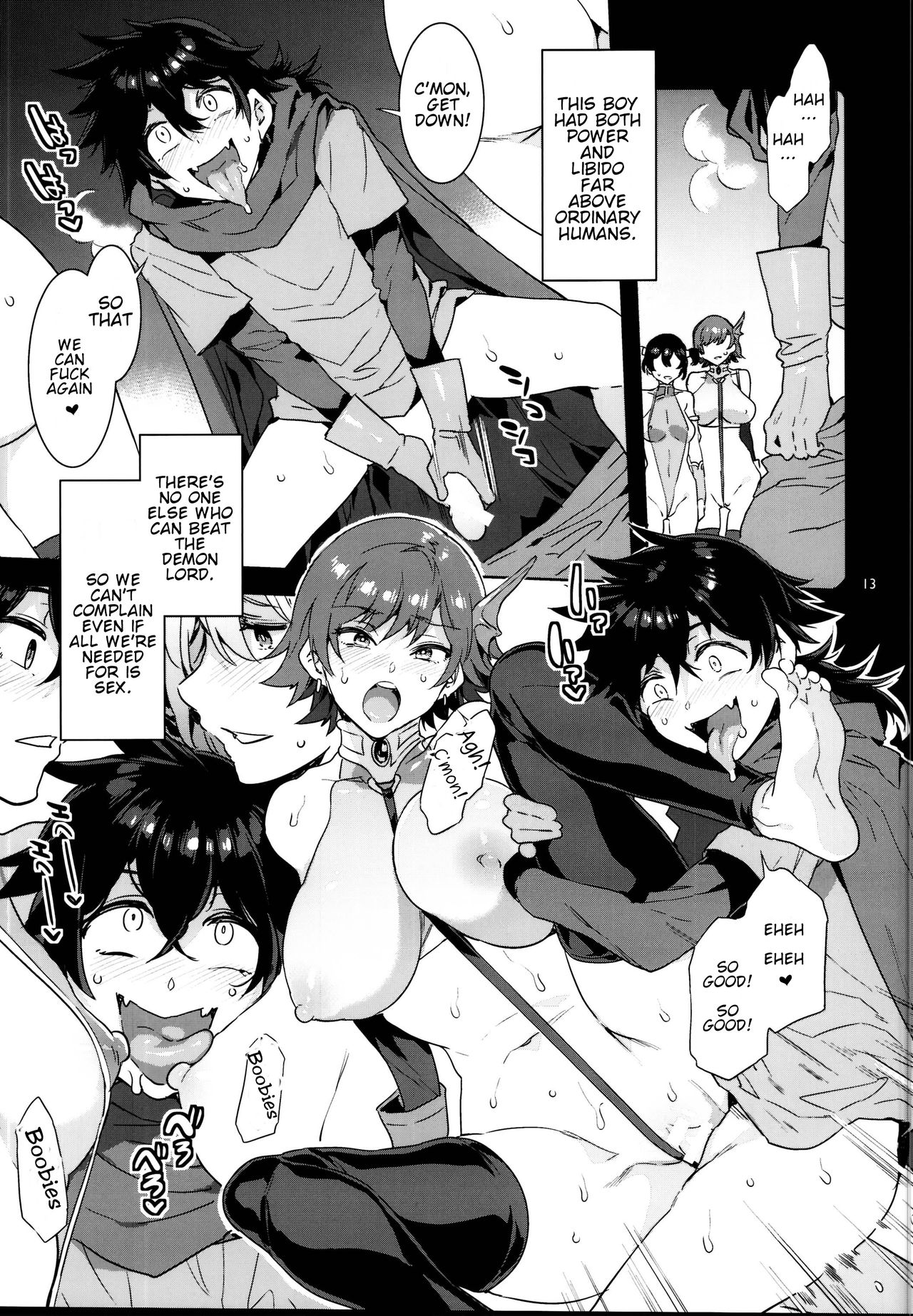 Seiyoku ni Shoujiki Sugiru Shota Yuusha (Dragon Quest) [Mizuryu Kei] - Chapter 1 — Page 13