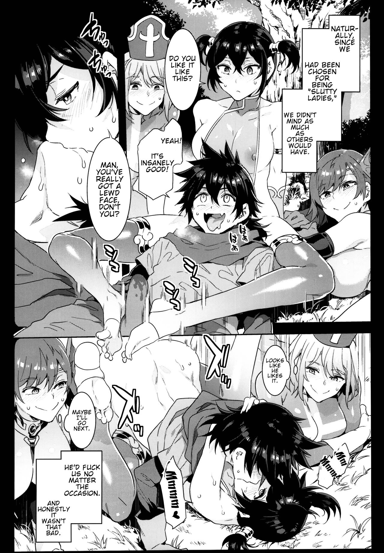 Seiyoku ni Shoujiki Sugiru Shota Yuusha (Dragon Quest) [Mizuryu Kei] - Chapter 1 — Page 14