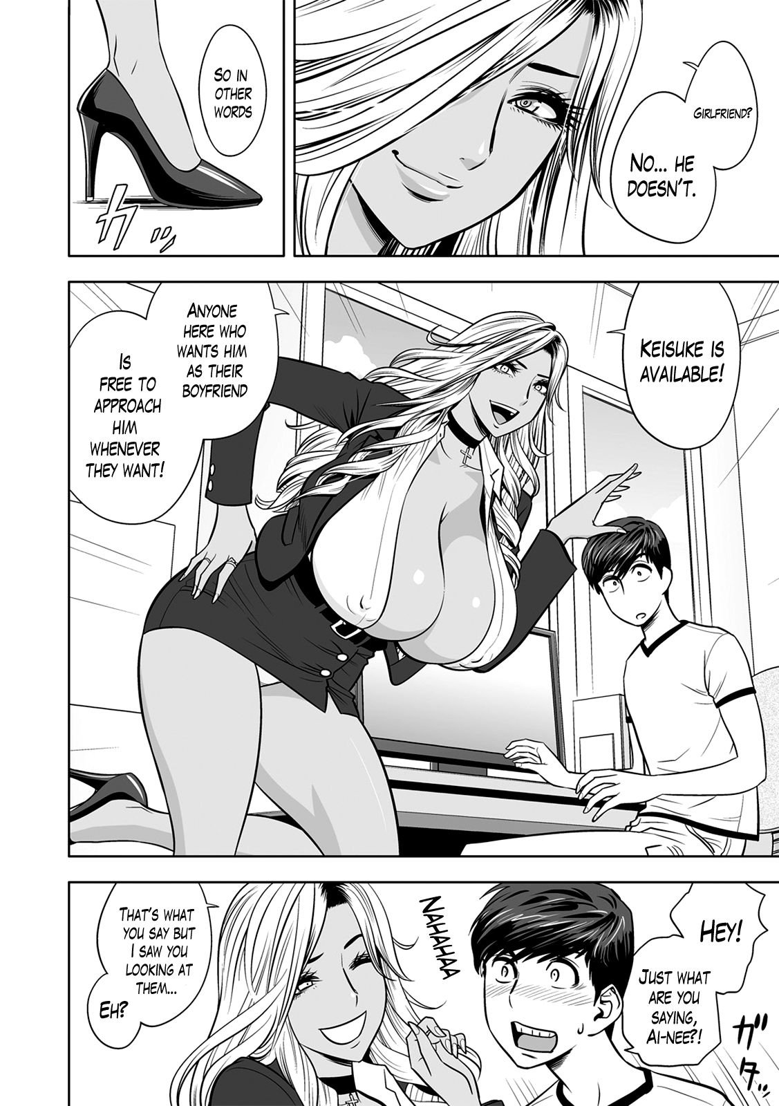 Gal Ane Shachou to Harem Office ~SEX wa Gyoumu ni Fukumimasu ka? [Tatsunami Youtoku] - Chapter — Page 14