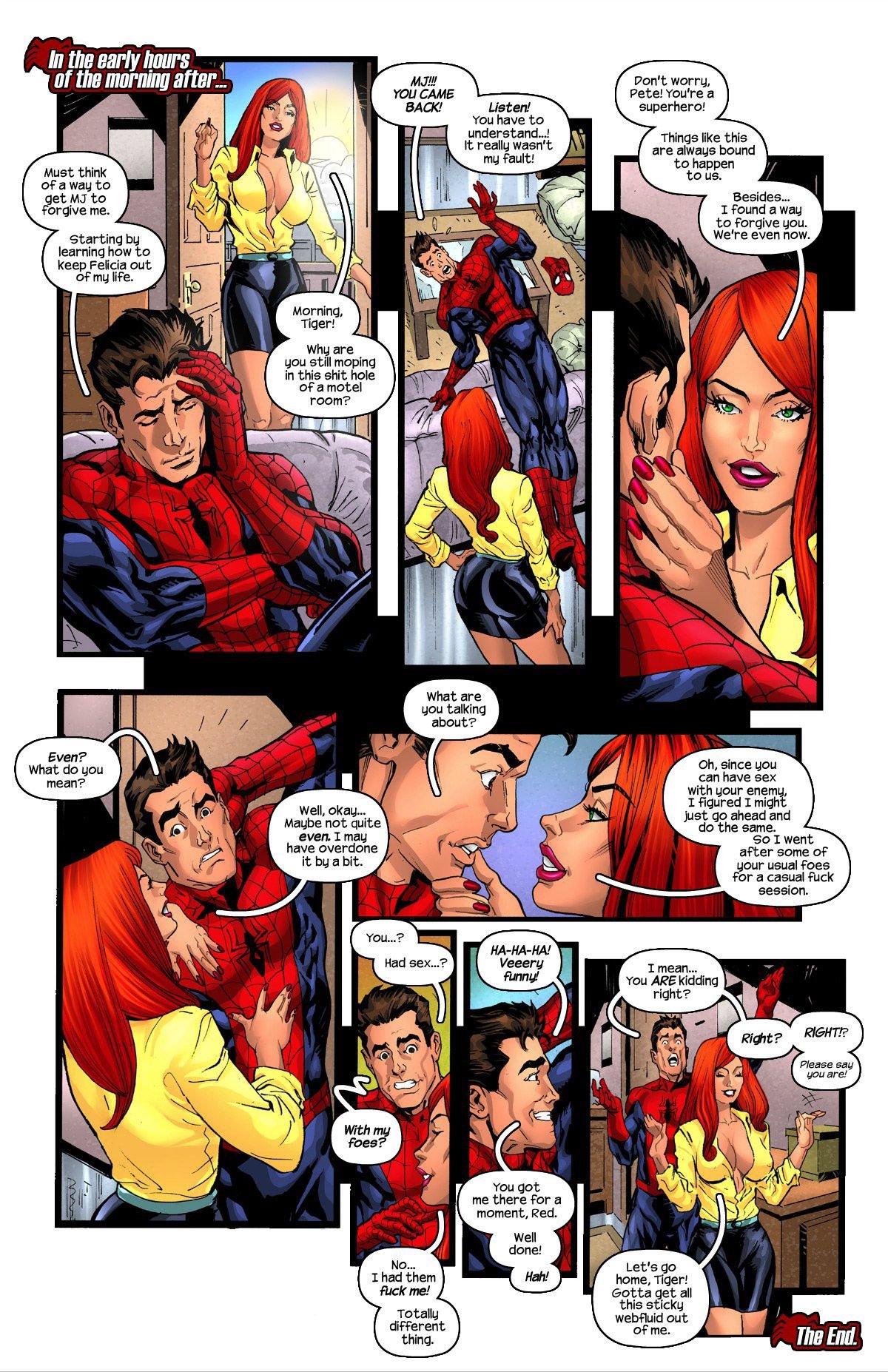 Mary Jane Makes A Porno (Spider-Man) [Tracy Scops] - Chapter 1 — Page 10