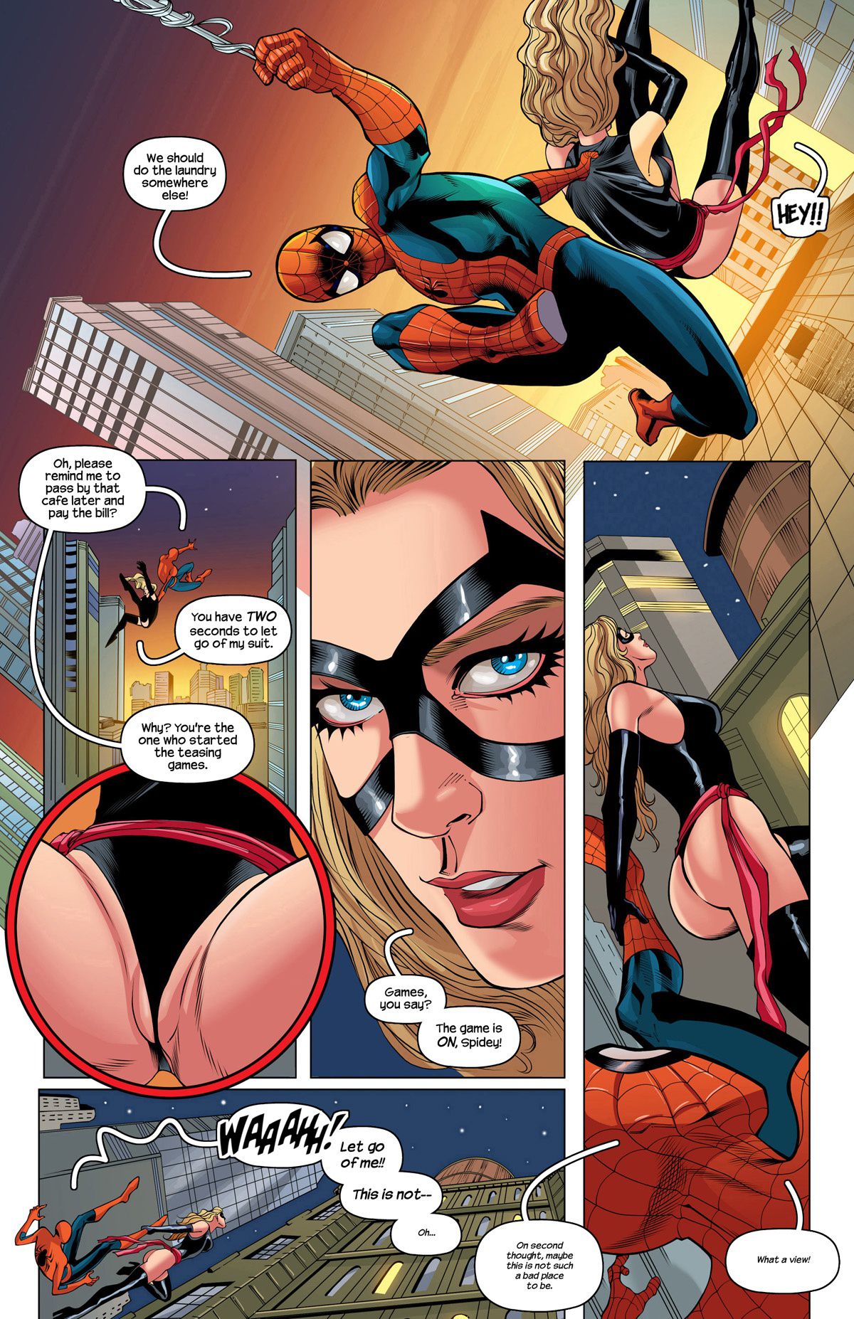 Ms. Marvel (Captain Marvel , Spider-Man) [Tracy Scops] - Chapter 1 — Page 5