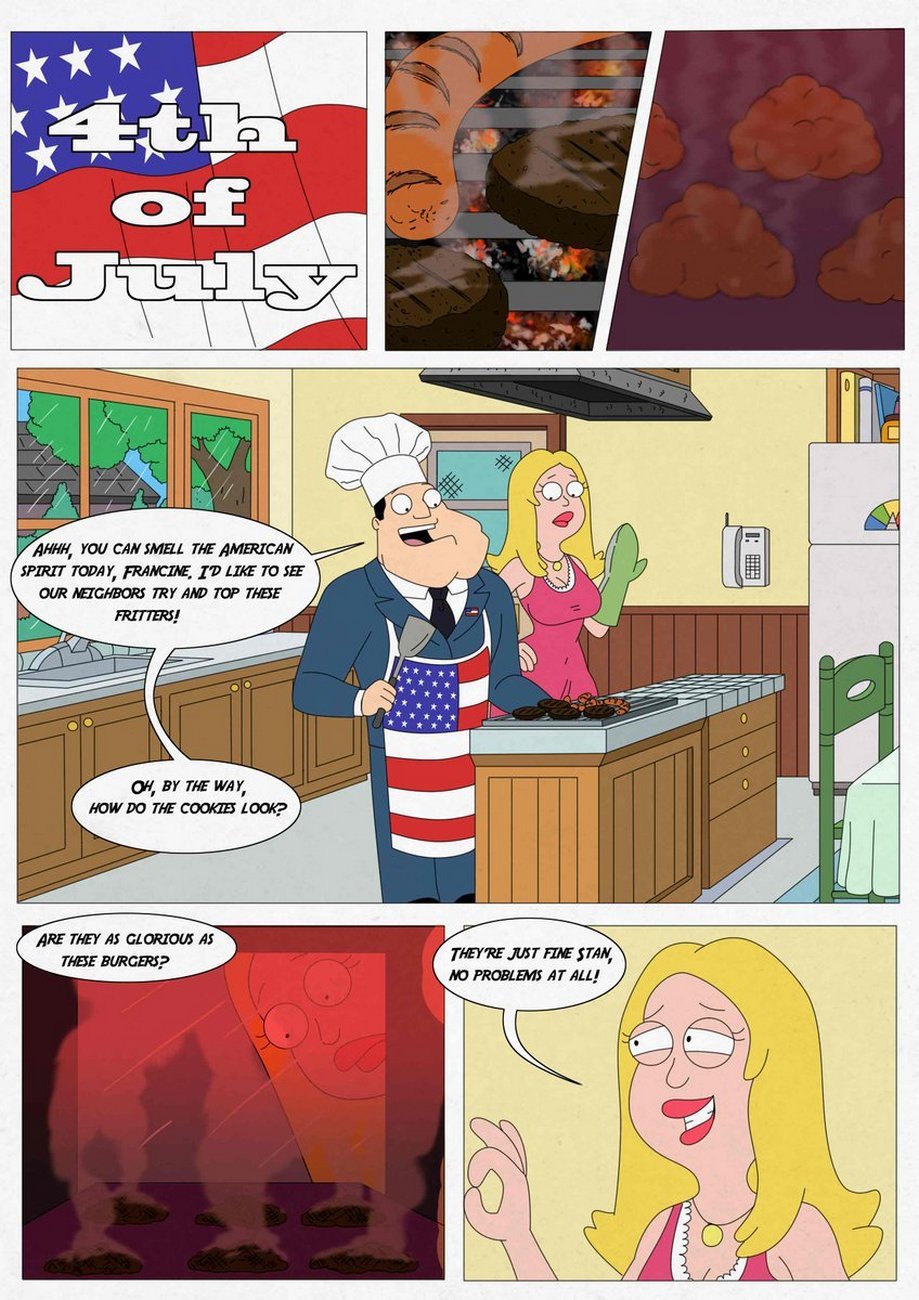 Hot Times On The 4th Of July (American Dad!) [Grigori] - Chapter 1 — Page 4