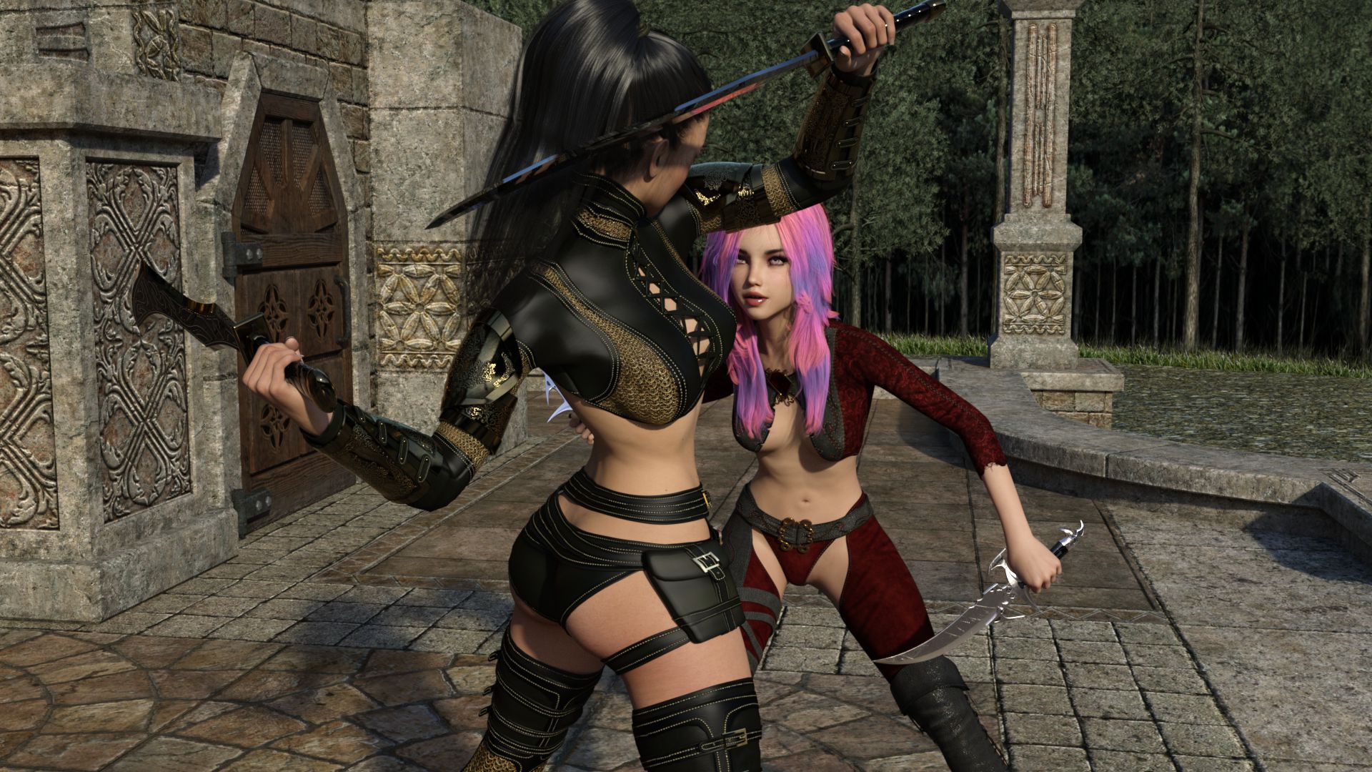 Bailey And Delia [Kizaru3D] - Chapter 2 — Page 19