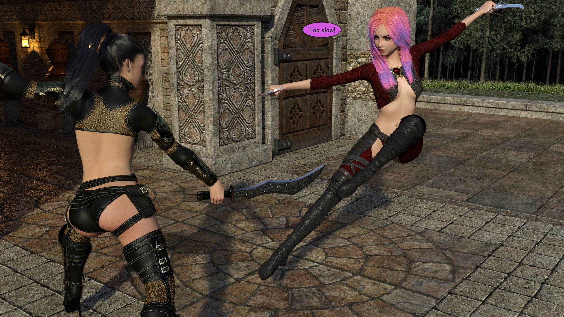 Bailey And Delia [Kizaru3D] - Chapter 2 — Page 20