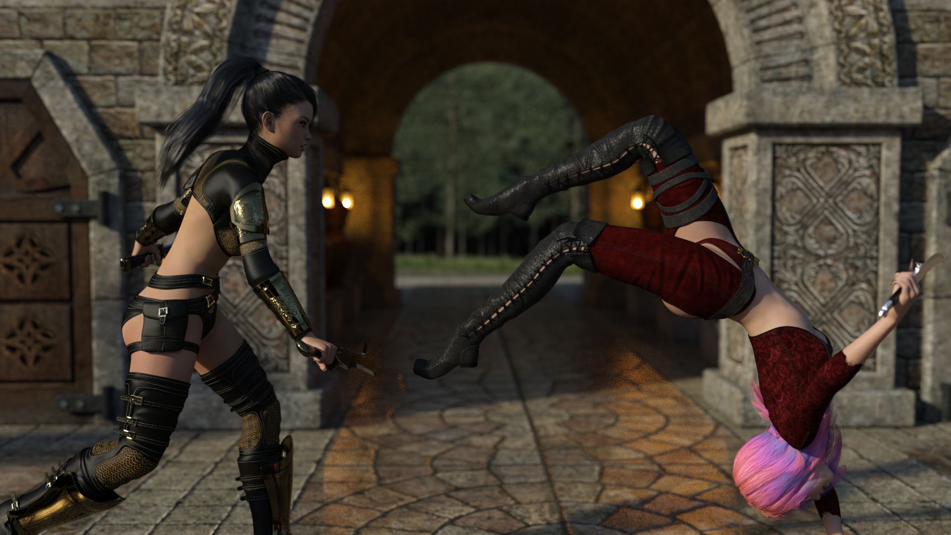 Bailey And Delia [Kizaru3D] - Chapter 2 — Page 21