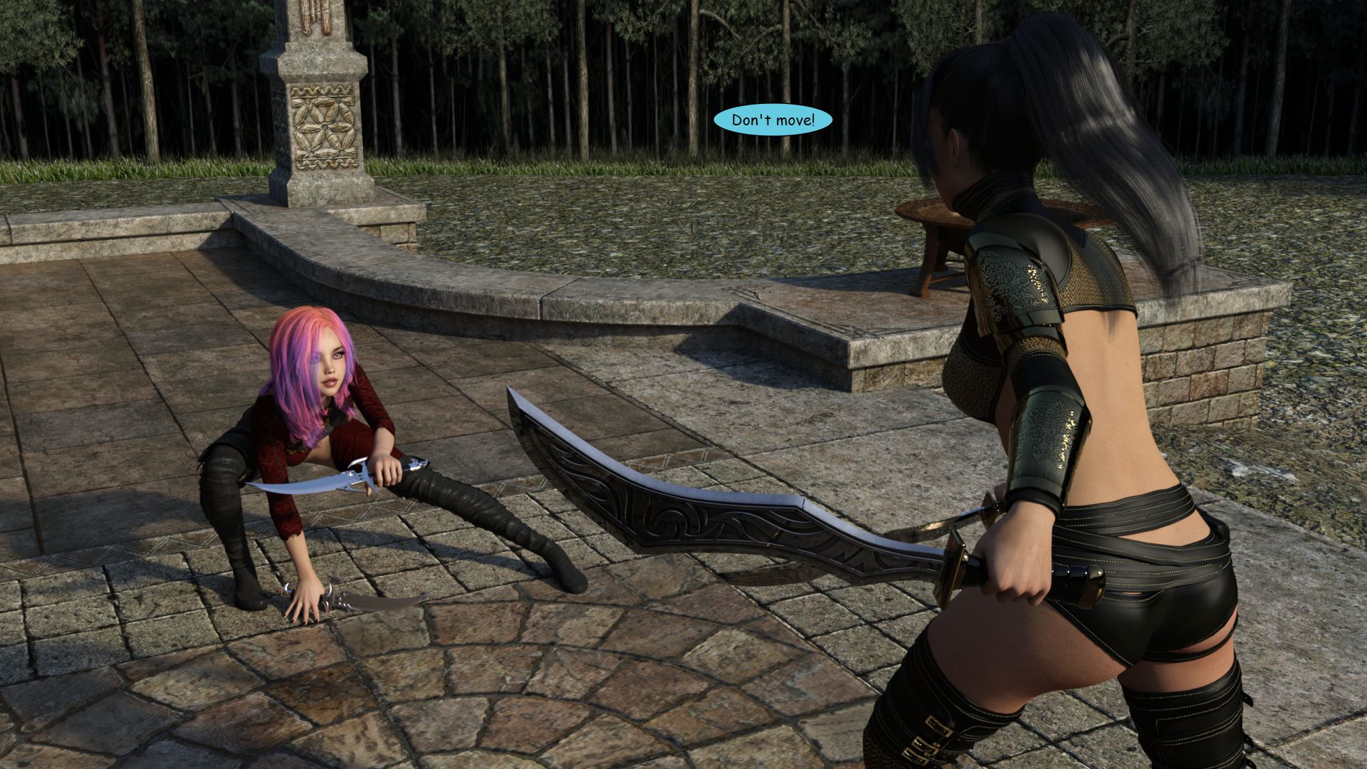 Bailey And Delia [Kizaru3D] - Chapter 2 — Page 22