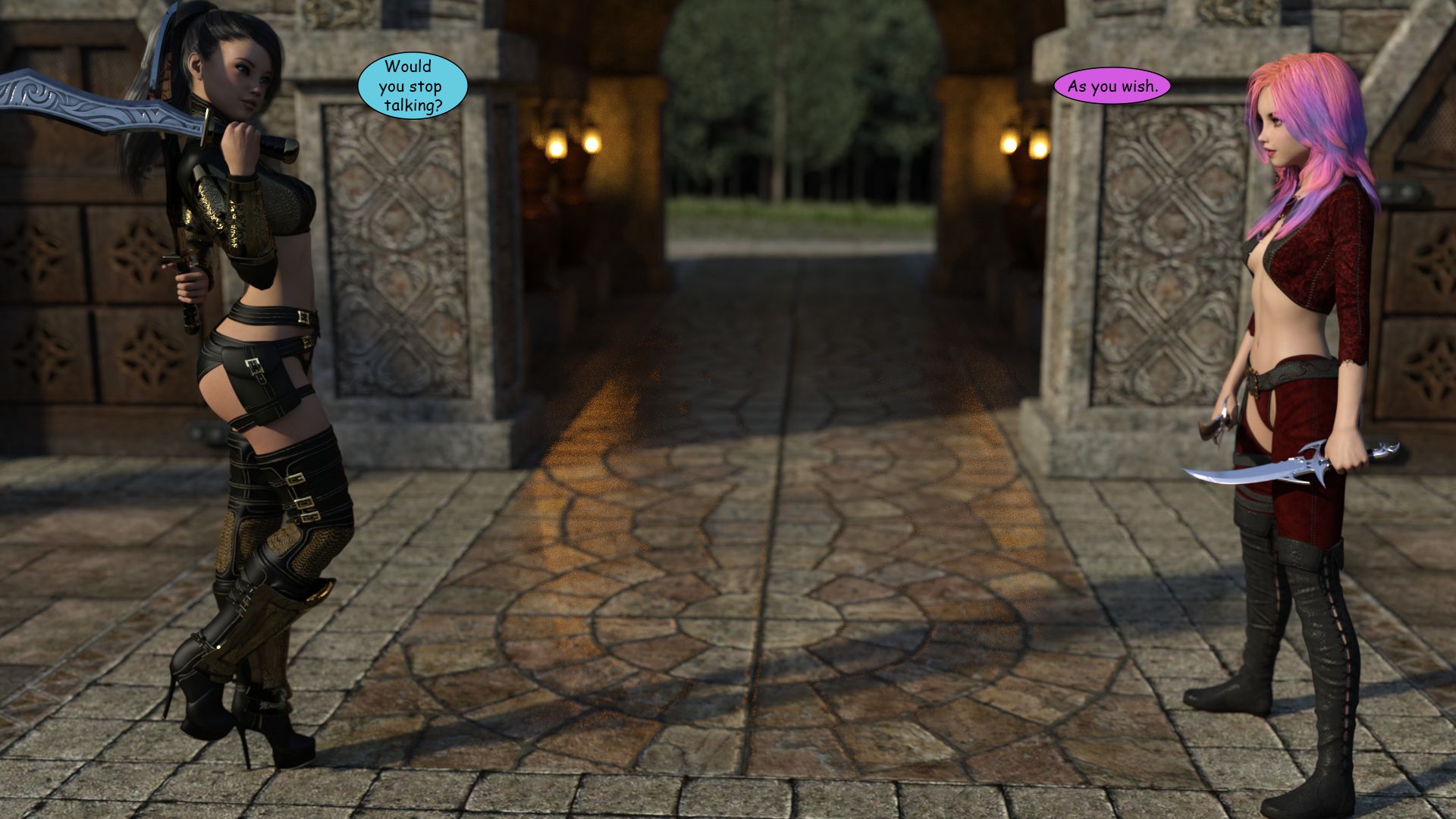 Bailey And Delia [Kizaru3D] - Chapter 2 — Page 8