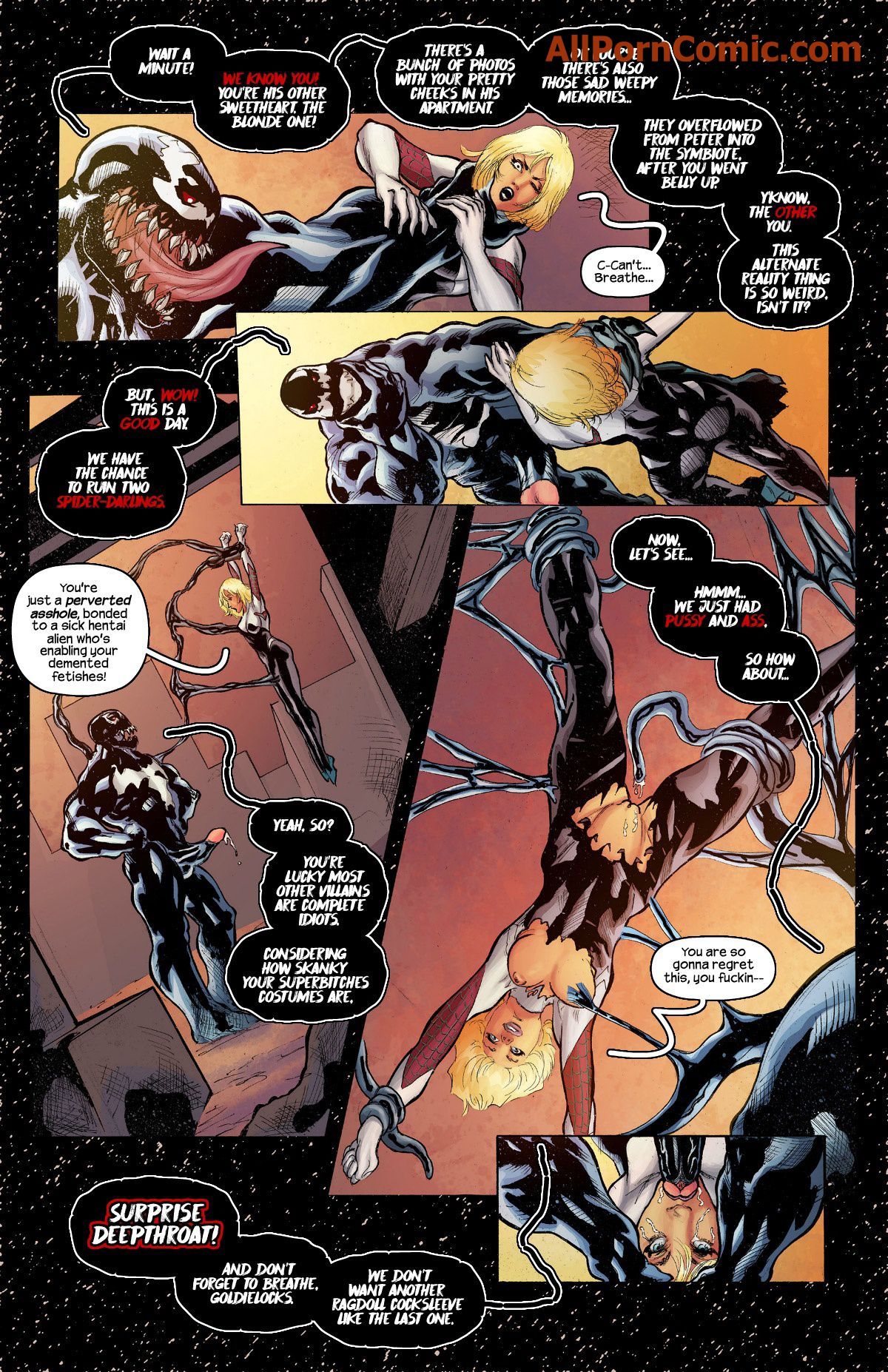 Outerspace Groupie (Spider-Man) [Tracy Scops] - Chapter 1 — Page 8