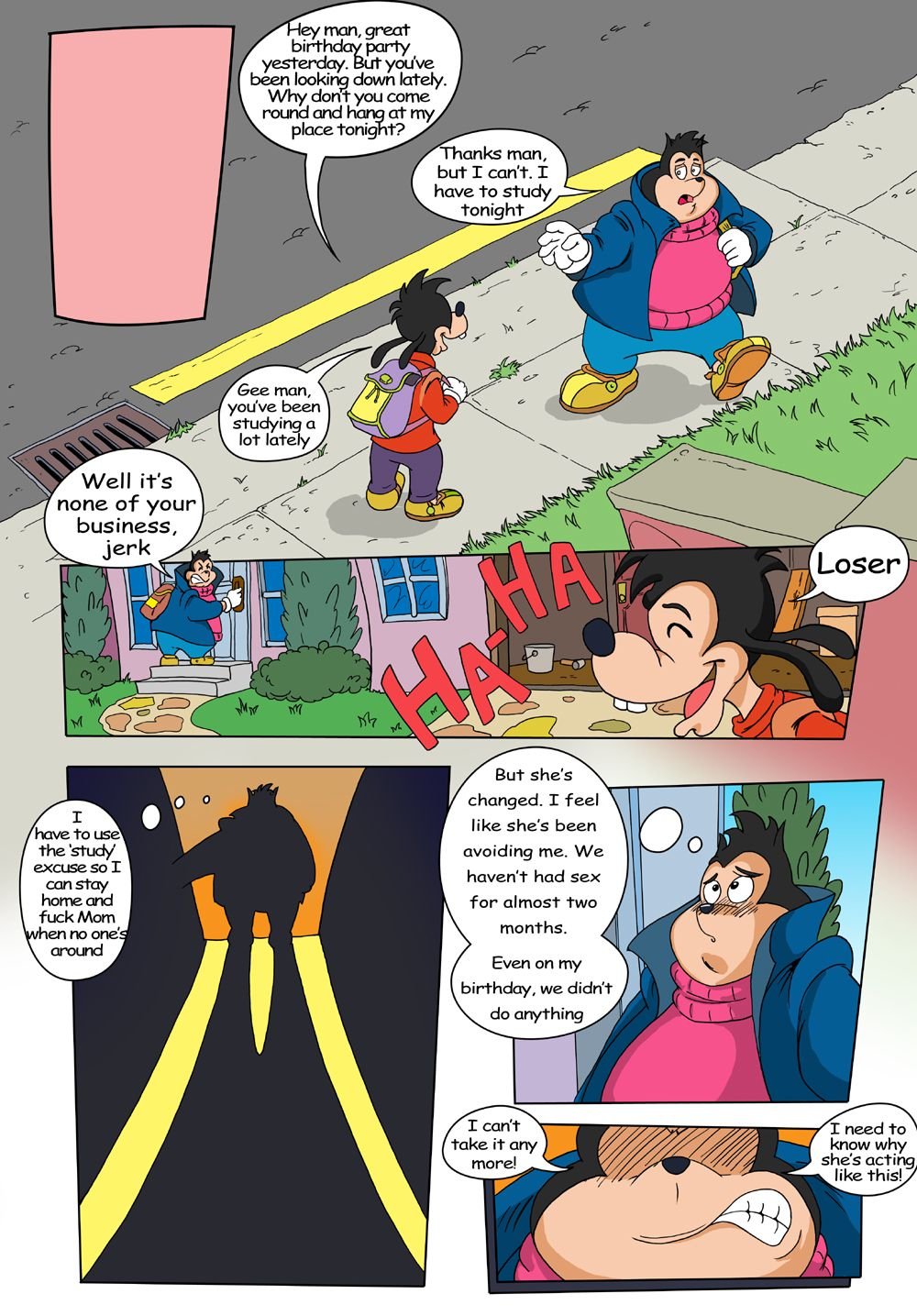 Momma’s Boy (Goof Troop) [Gundam888] - Chapter 1 — Page 13