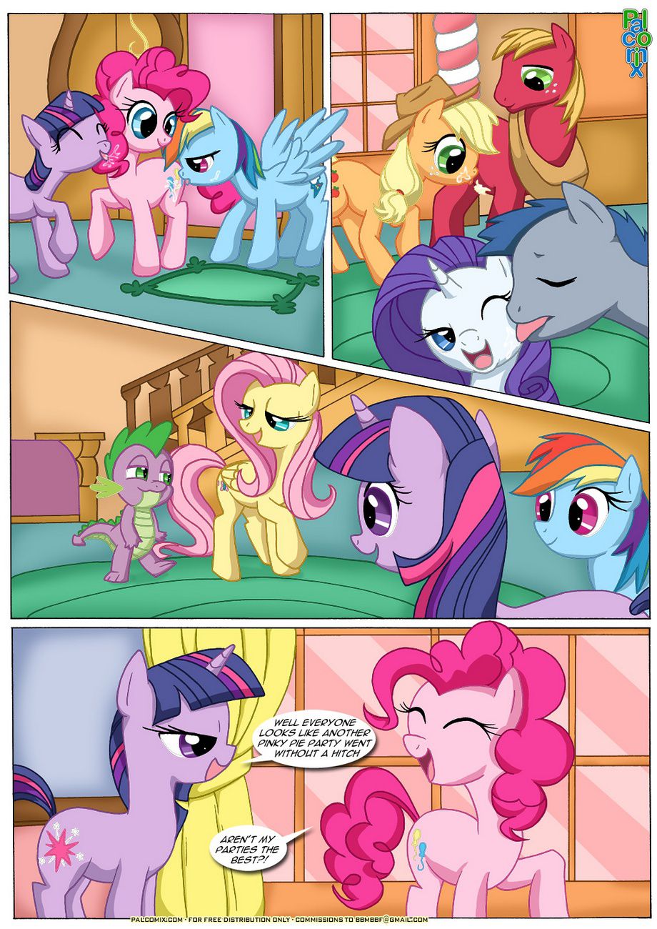 Pinky’s Porntastic Party (My Little Pony – Friendship Is Magic) [PalComix] - Chapter 1 — Page 12
