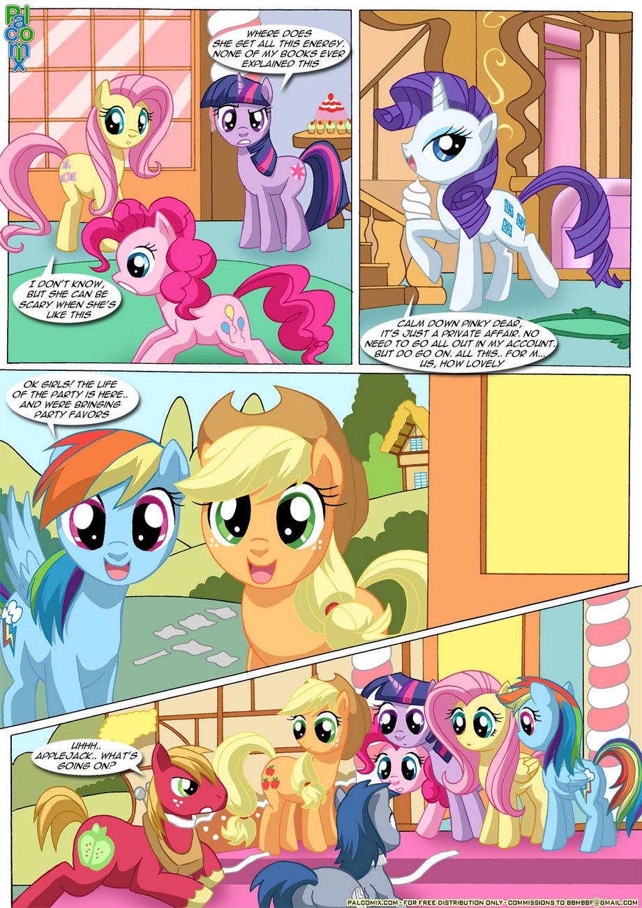 Pinky’s Porntastic Party (My Little Pony – Friendship Is Magic) [PalComix] - Chapter 1 — Page 4