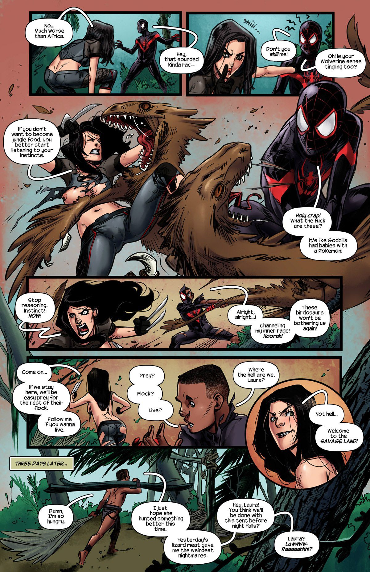 Savage Love (Spider-Man) [Tracy Scops] - Chapter 1 — Page 4