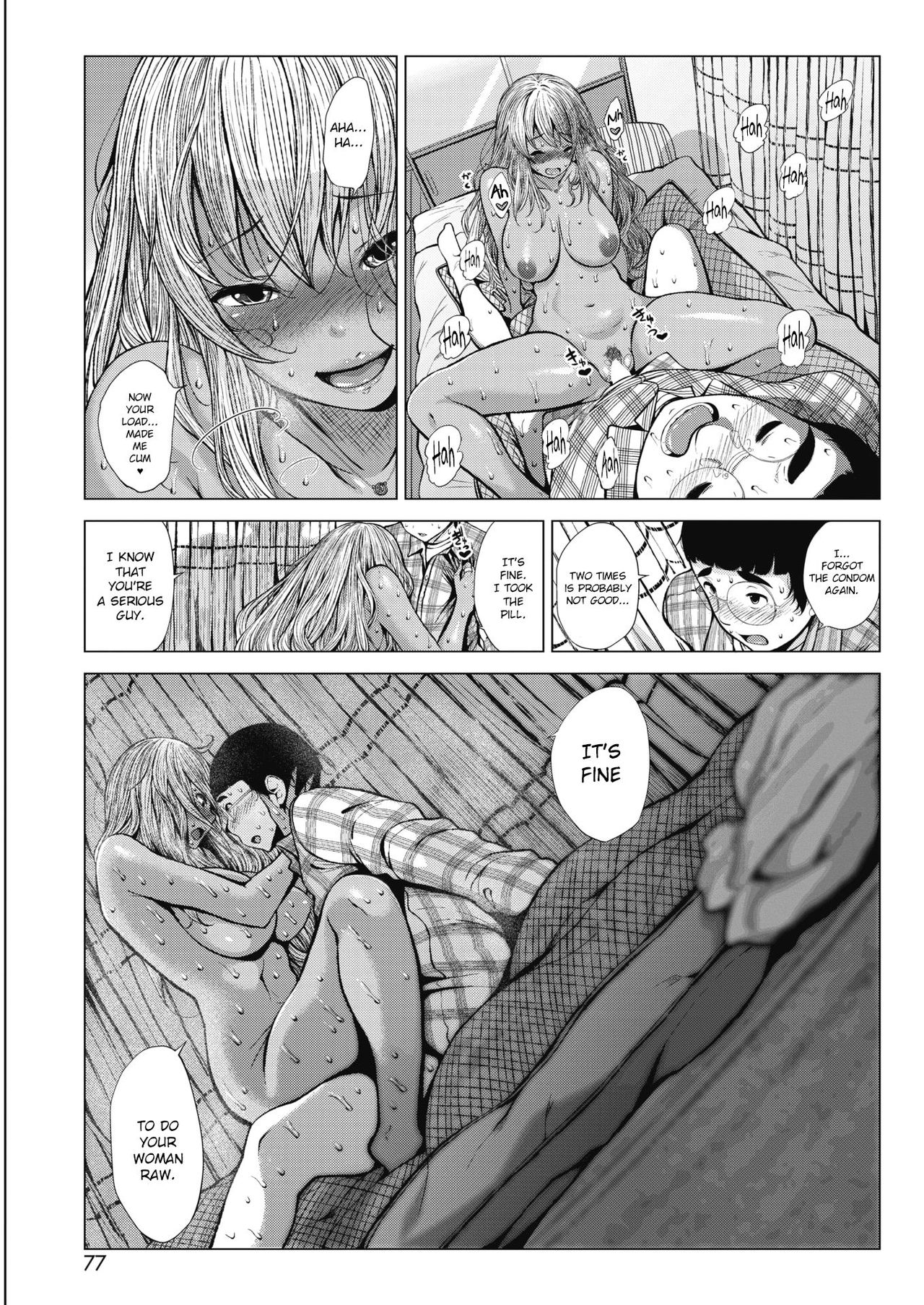 Sonogo no Kuro Gal-chan to Megane-kun [Fumihiko] - Chapter 1 — Page 17