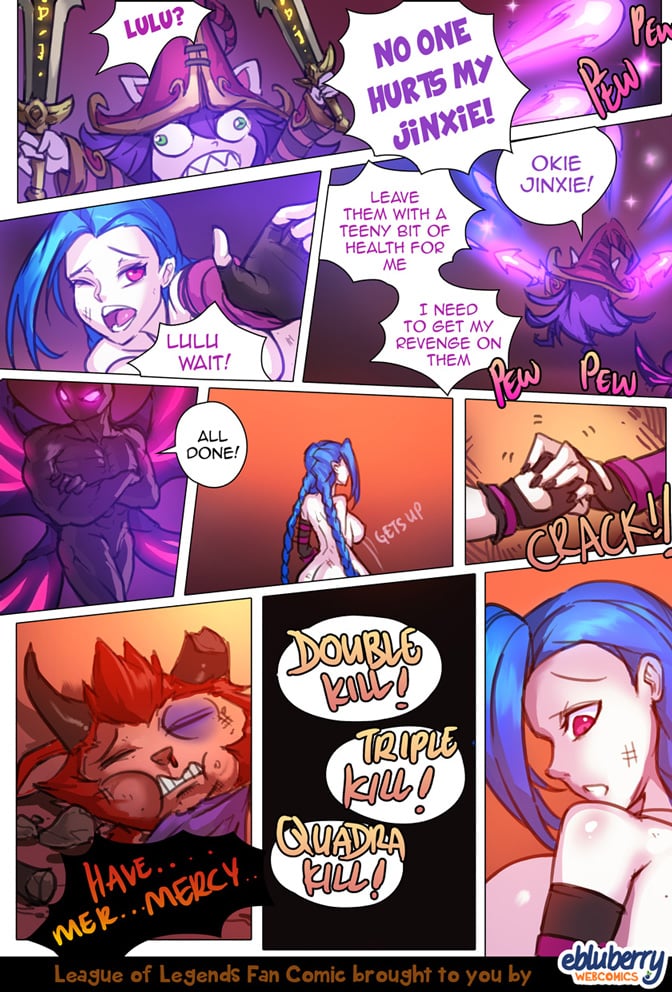 Jinx X Lulu + Others! (League of Legends) [Ebluberry] - Chapter 1 — Page 17
