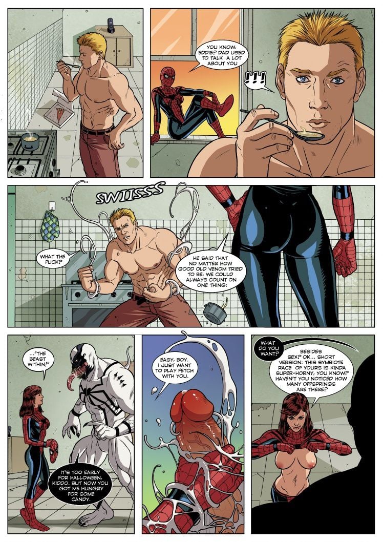 Sexual Symbiosis (Spider-Man) [Tracy Scops] - Chapter 1 — Page 20