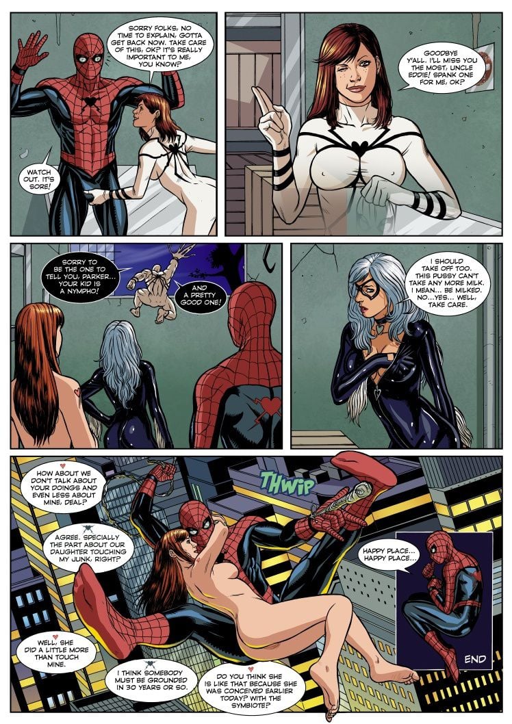 Sexual Symbiosis (Spider-Man) [Tracy Scops] - Chapter 1 — Page 27