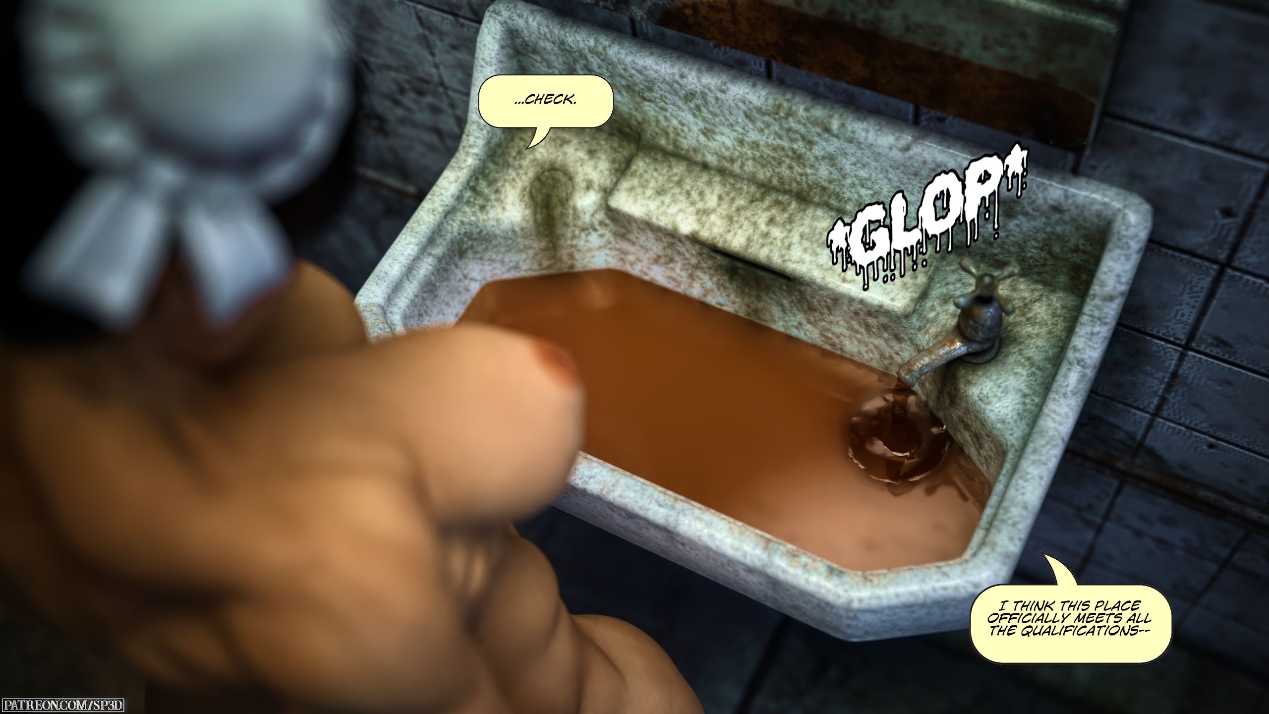 A Mouthful Of Poison [SquarePeg3D] - Chapter 2 — Page 45