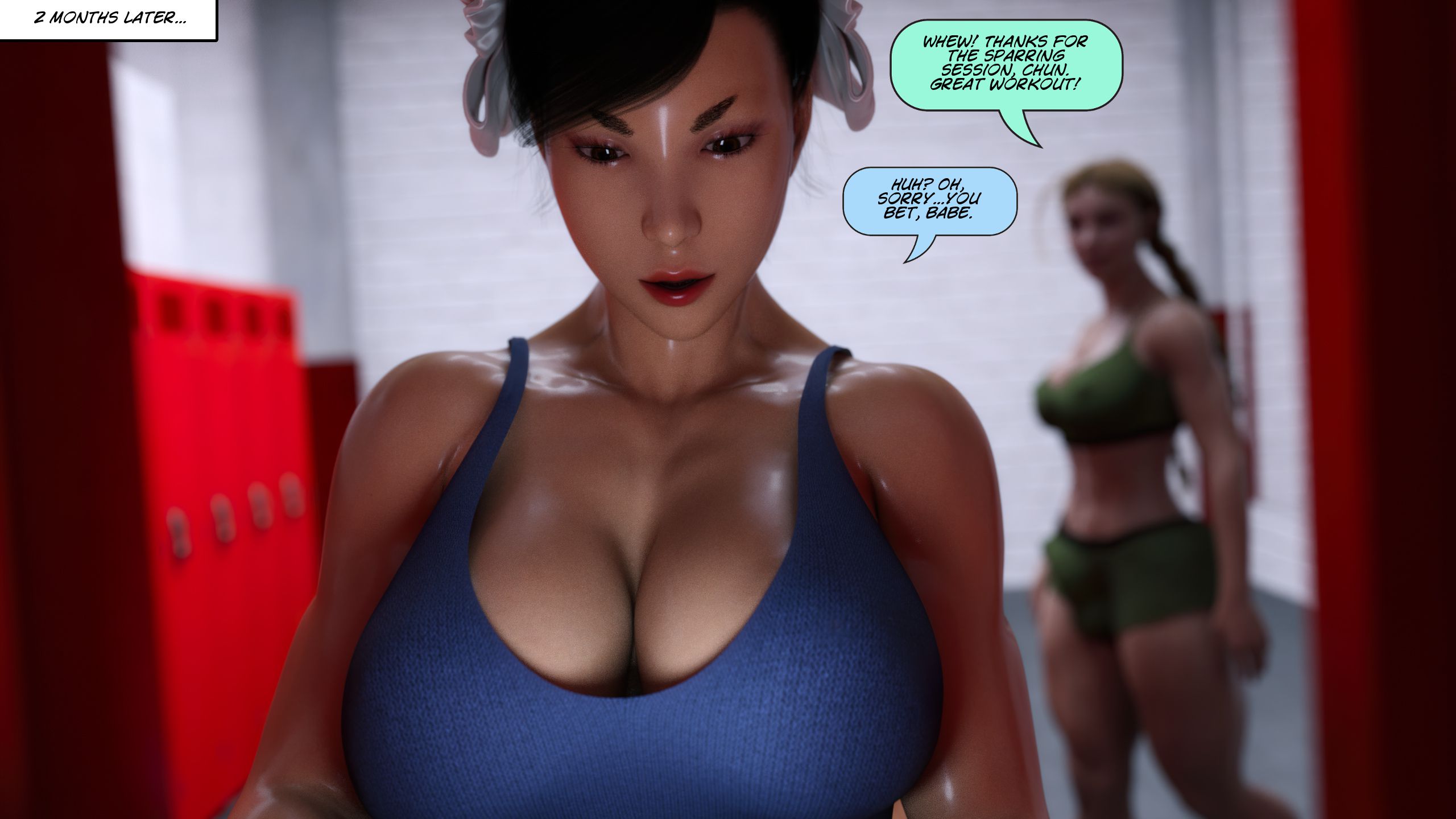 A Mouthful Of Poison [SquarePeg3D] - Chapter 1 — Page 92