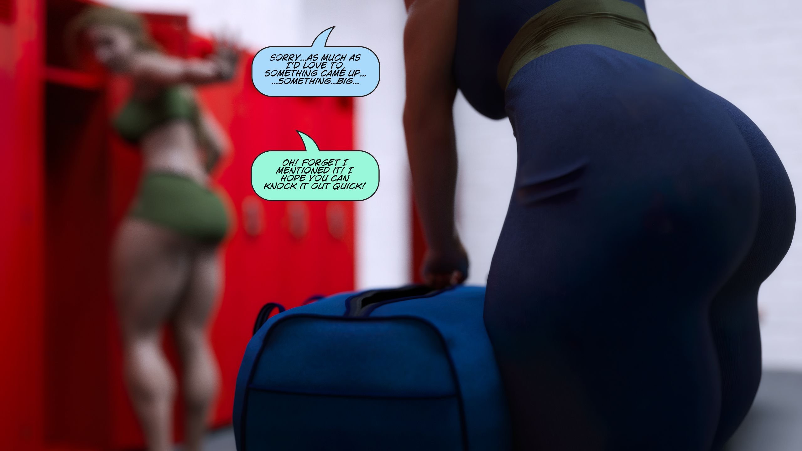 A Mouthful Of Poison [SquarePeg3D] - Chapter 1 — Page 95