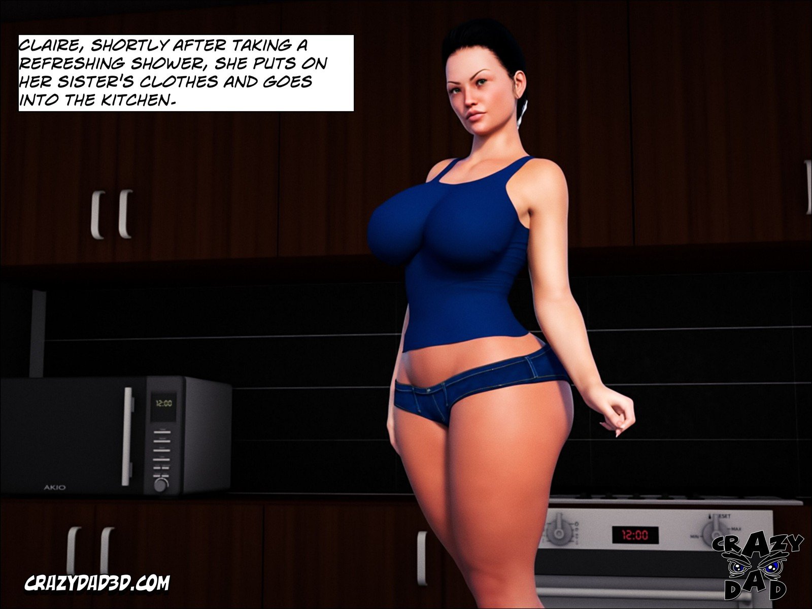Daddy – Crazy Desire [CrazyDad3D] - Chapter 4 — Page 26