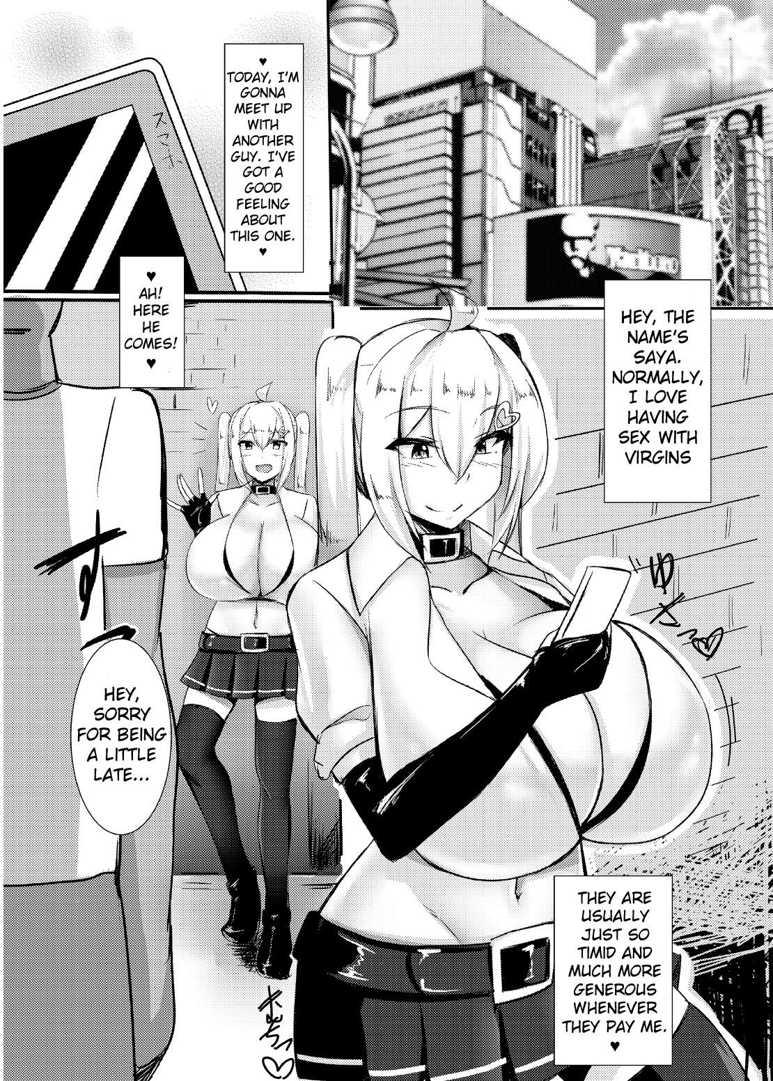 I Can’t Help But Think About The Gyaru With Massive Breasts [Kirome] - Chapter 1 — Page 5