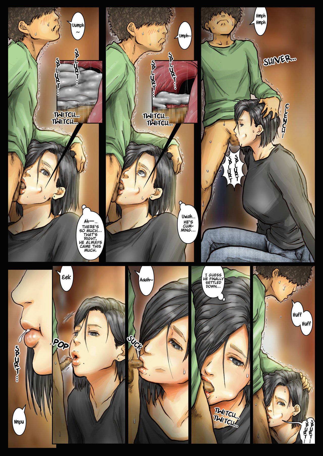 My Aunt’s Body Is Irresistible – Her Hole Is The Best [Kuroneko Smith] - Chapter 3 — Page 13