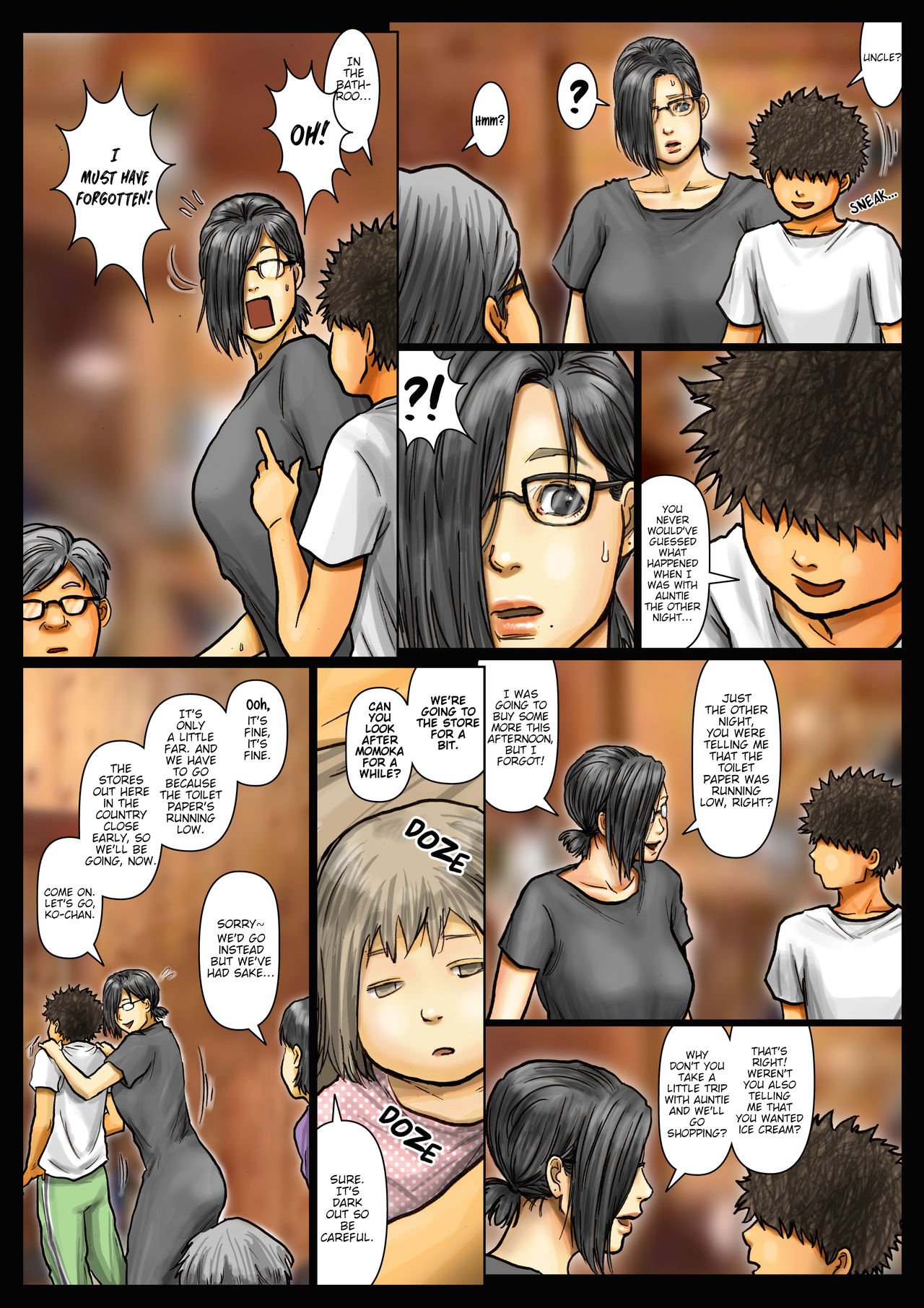 My Aunt’s Body Is Irresistible – Her Hole Is The Best [Kuroneko Smith] - Chapter 3 — Page 38