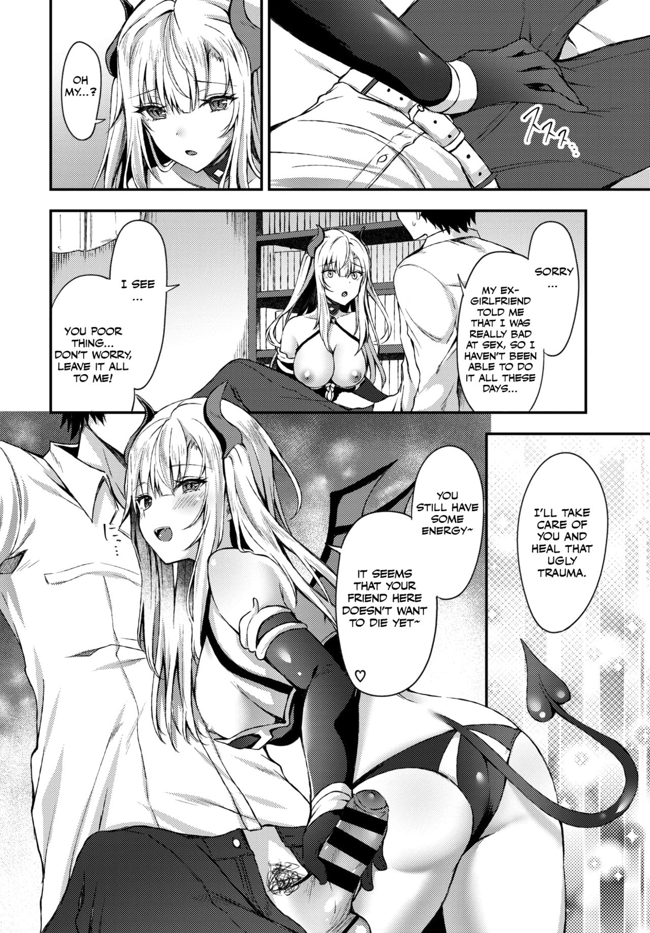 Shinou to Shitetara Akuma Musume ga Yattekimashite [Tetsuyama Kaya] - Chapter 1 — Page 4