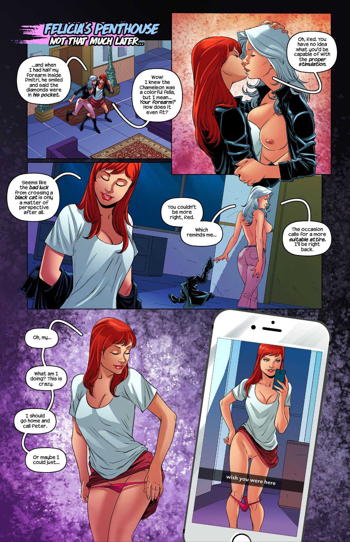 The Spider Lovers Club (Spider-Man) [Tracy Scops] - Chapter 1 — Page 5