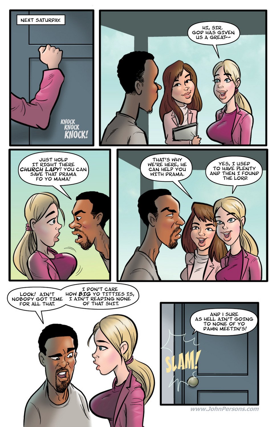 Backdoor To Heaven [Dirty Comics , JohnPersons.com] - Chapter 1 — Page 6