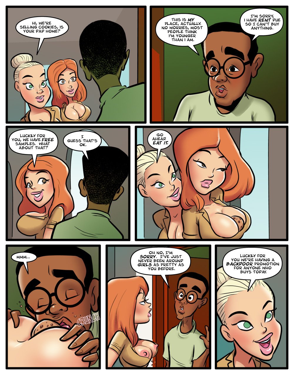 Backdoor To Heaven [Dirty Comics , JohnPersons.com] - Chapter 4 — Page 10