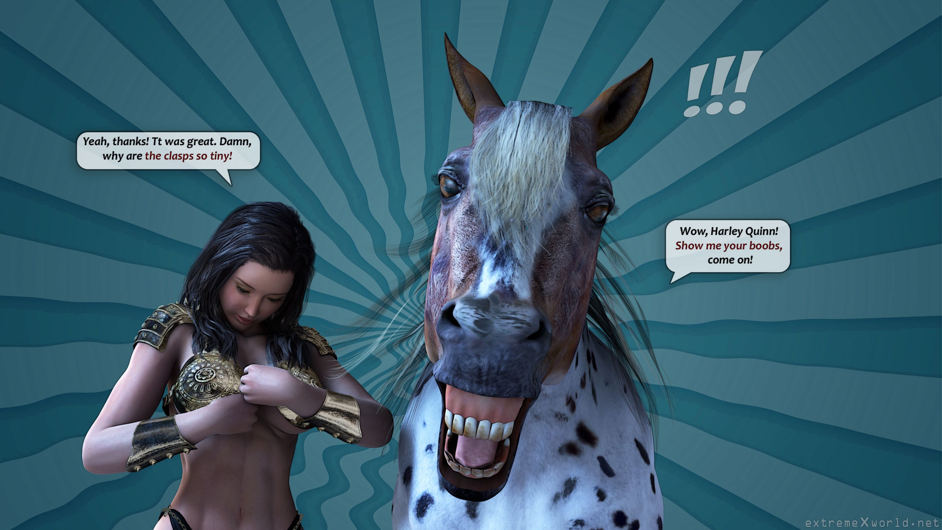 Holy Horse Of Zues [ExtremeXWorld] - Chapter 1 — Page 32