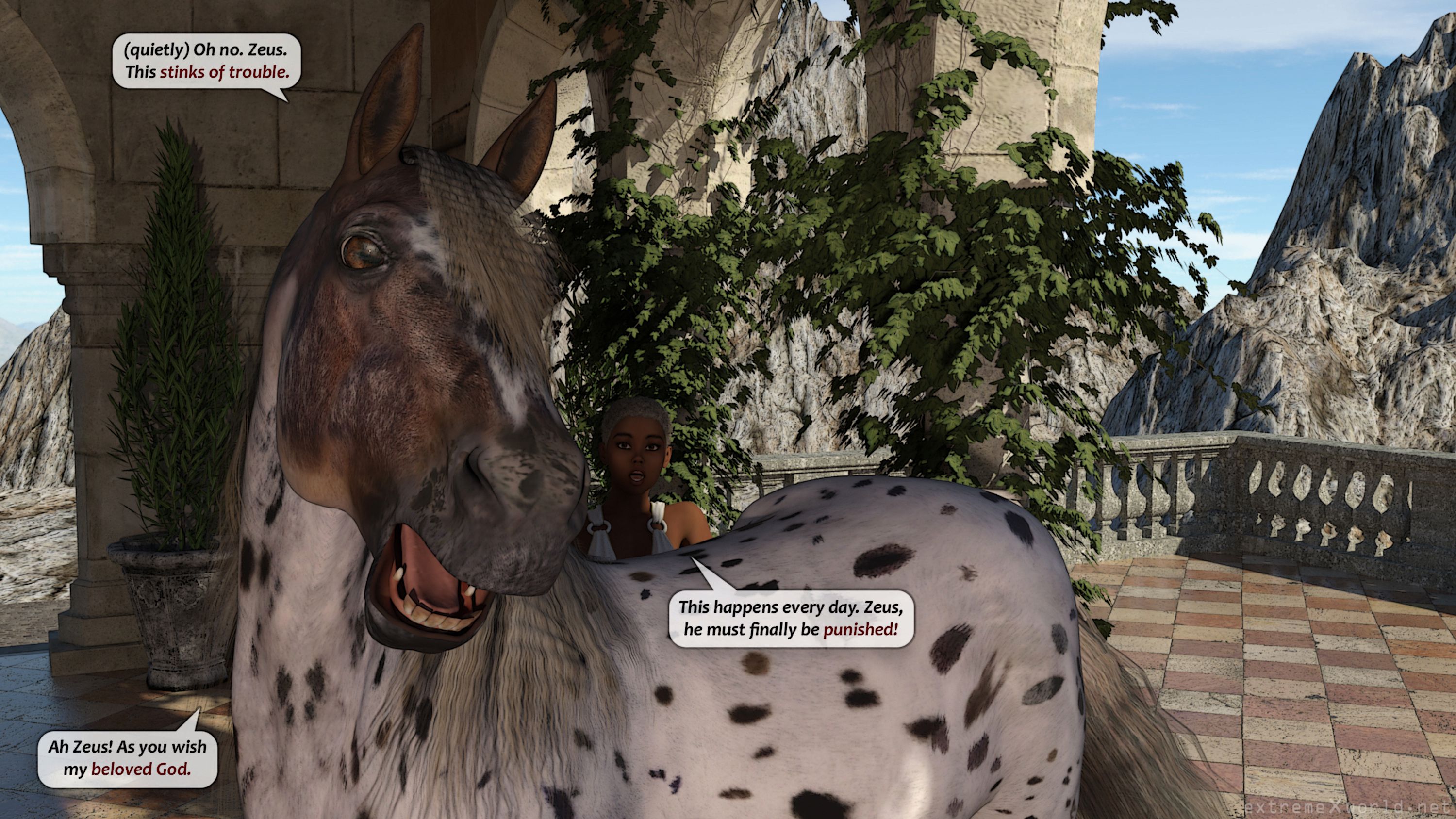 Holy Horse Of Zues [ExtremeXWorld] - Chapter 1 — Page 4