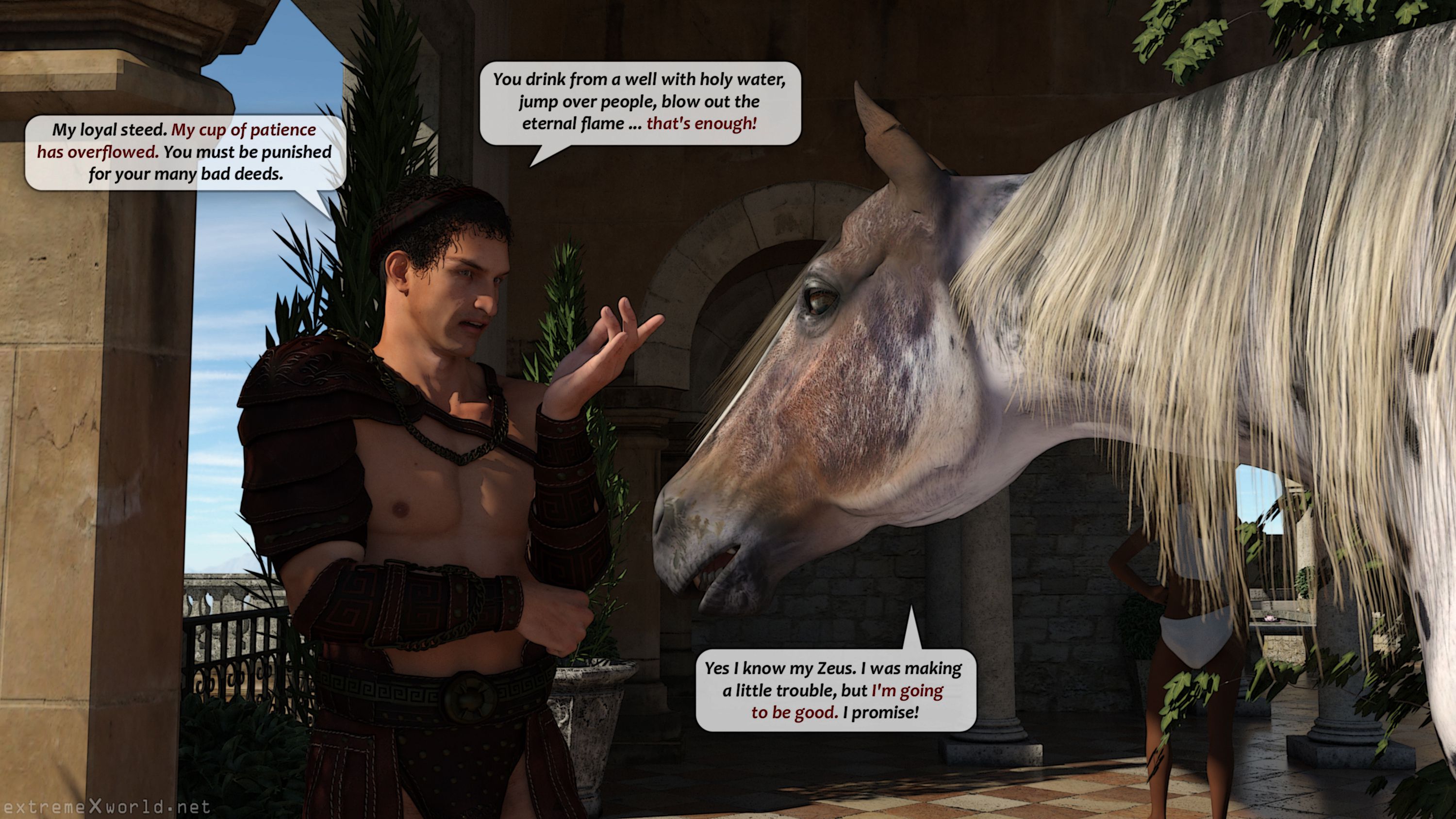 Holy Horse Of Zues [ExtremeXWorld] - Chapter 1 — Page 5