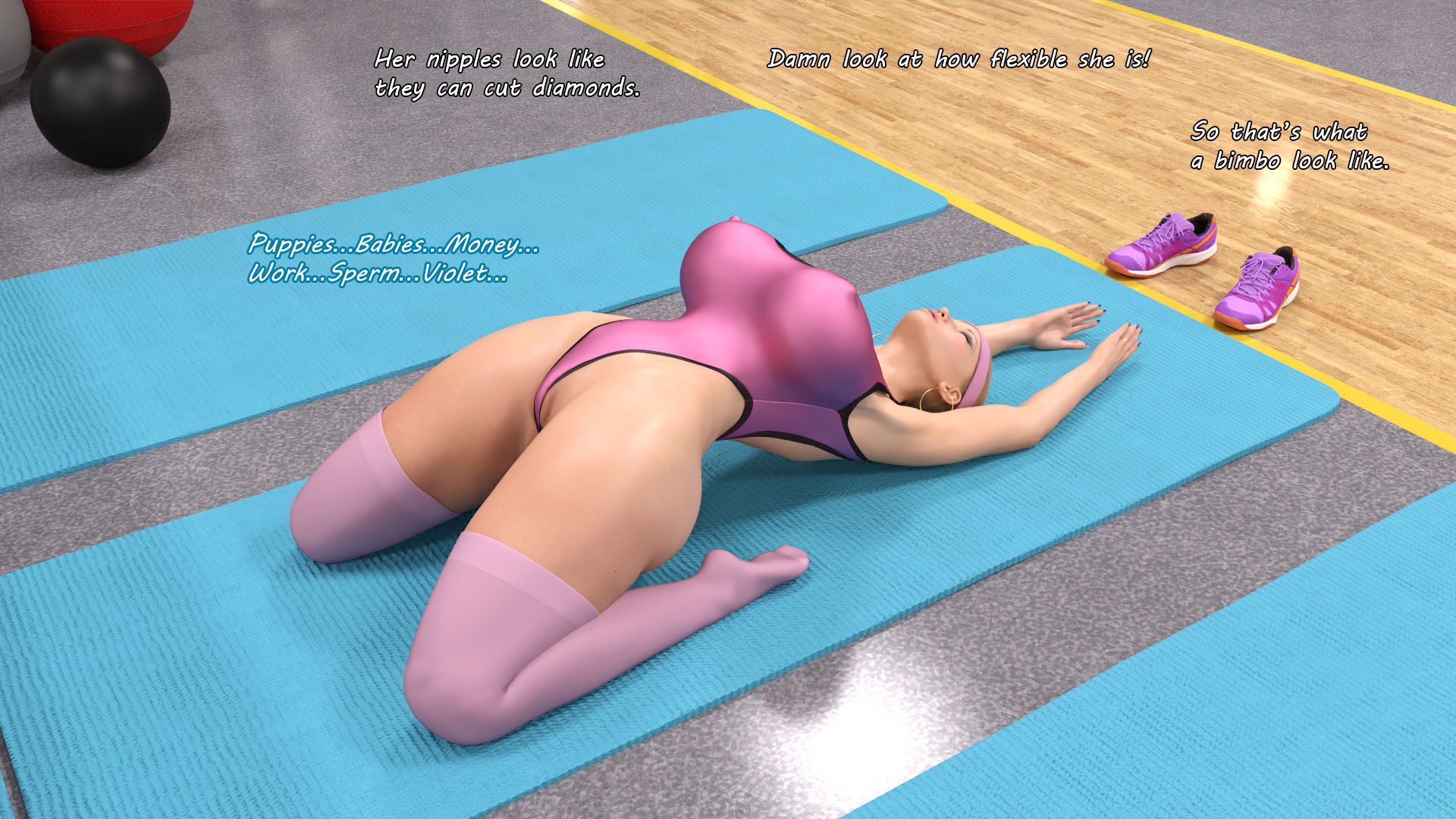 Extra Workout [Serge3DX] - Chapter 1.1 — Page 36