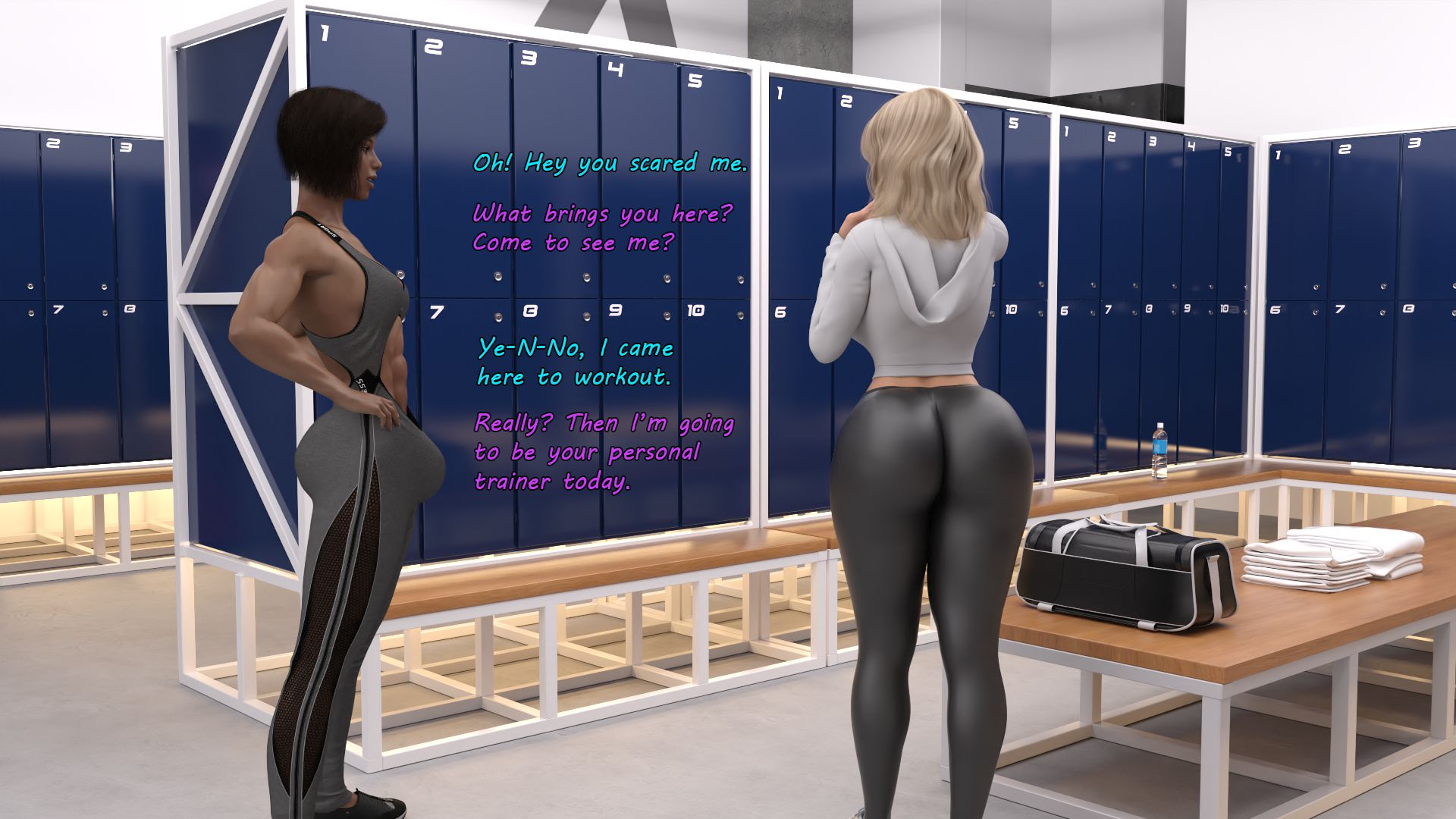 Extra Workout [Serge3DX] - Chapter 1.1 — Page 7