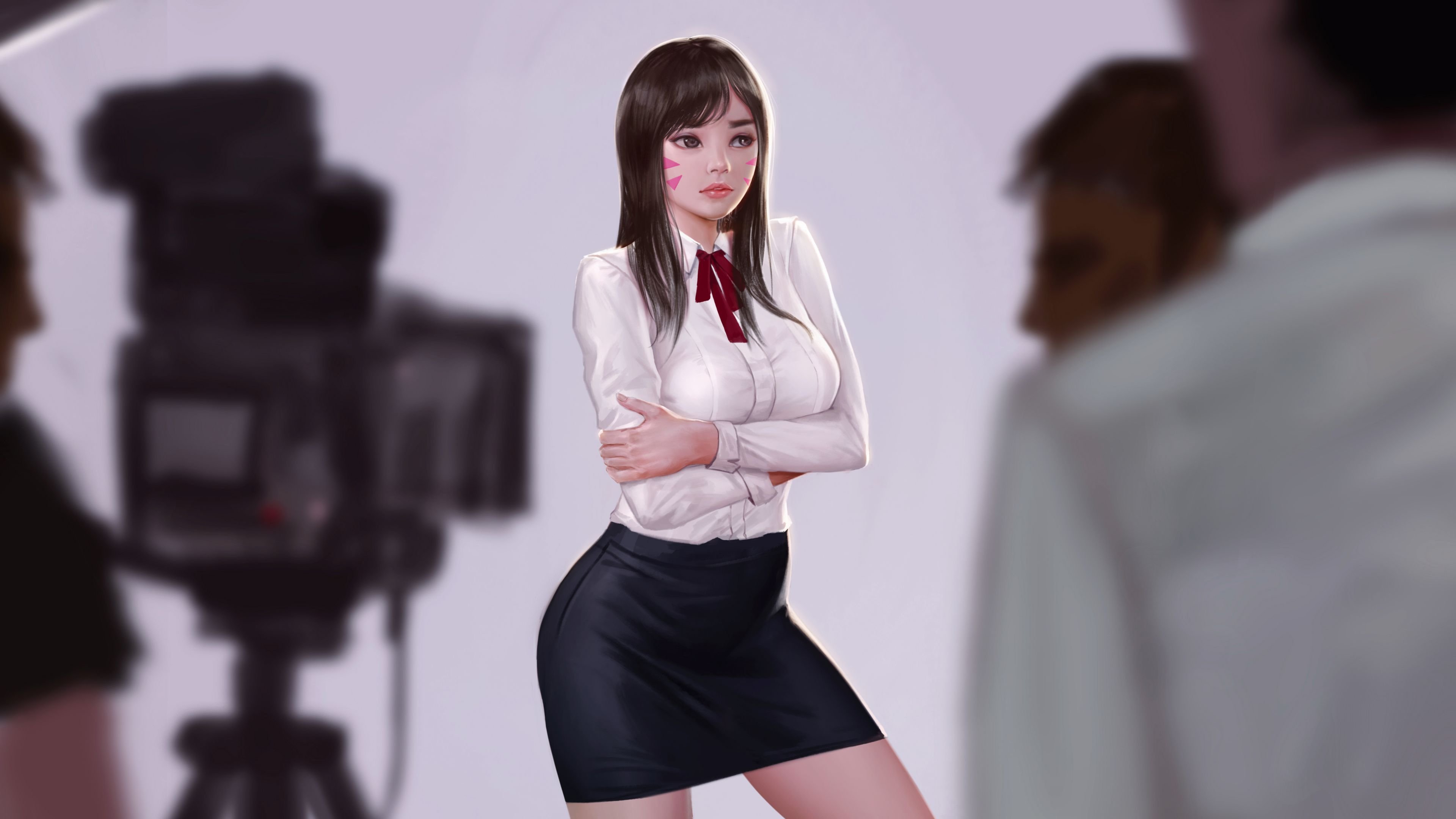 NTR – Gaming Girl (Overwatch) [Firolian] - Chapter 1.2 — Page 33