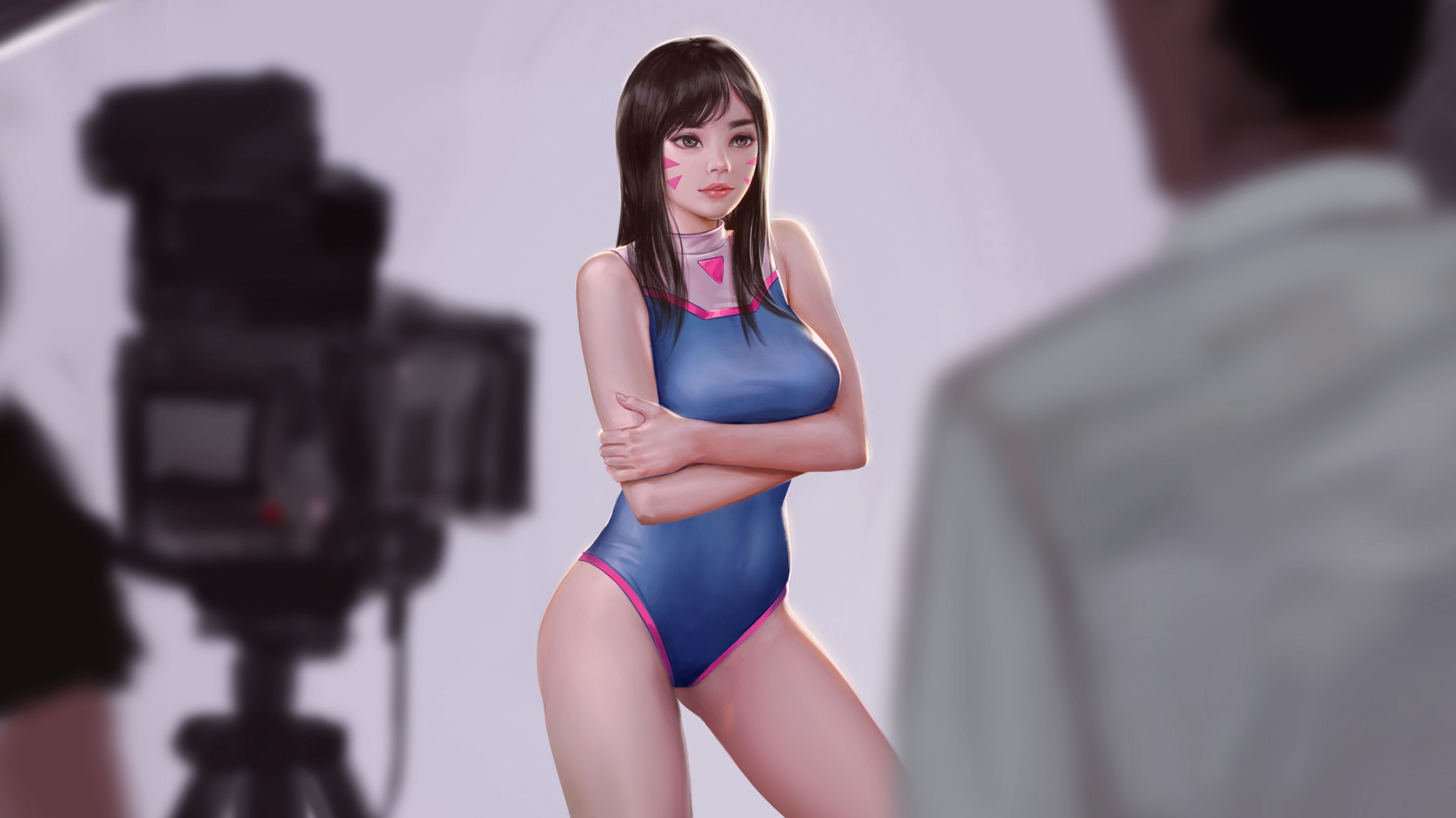 NTR – Gaming Girl (Overwatch) [Firolian] - Chapter 1.2 — Page 5