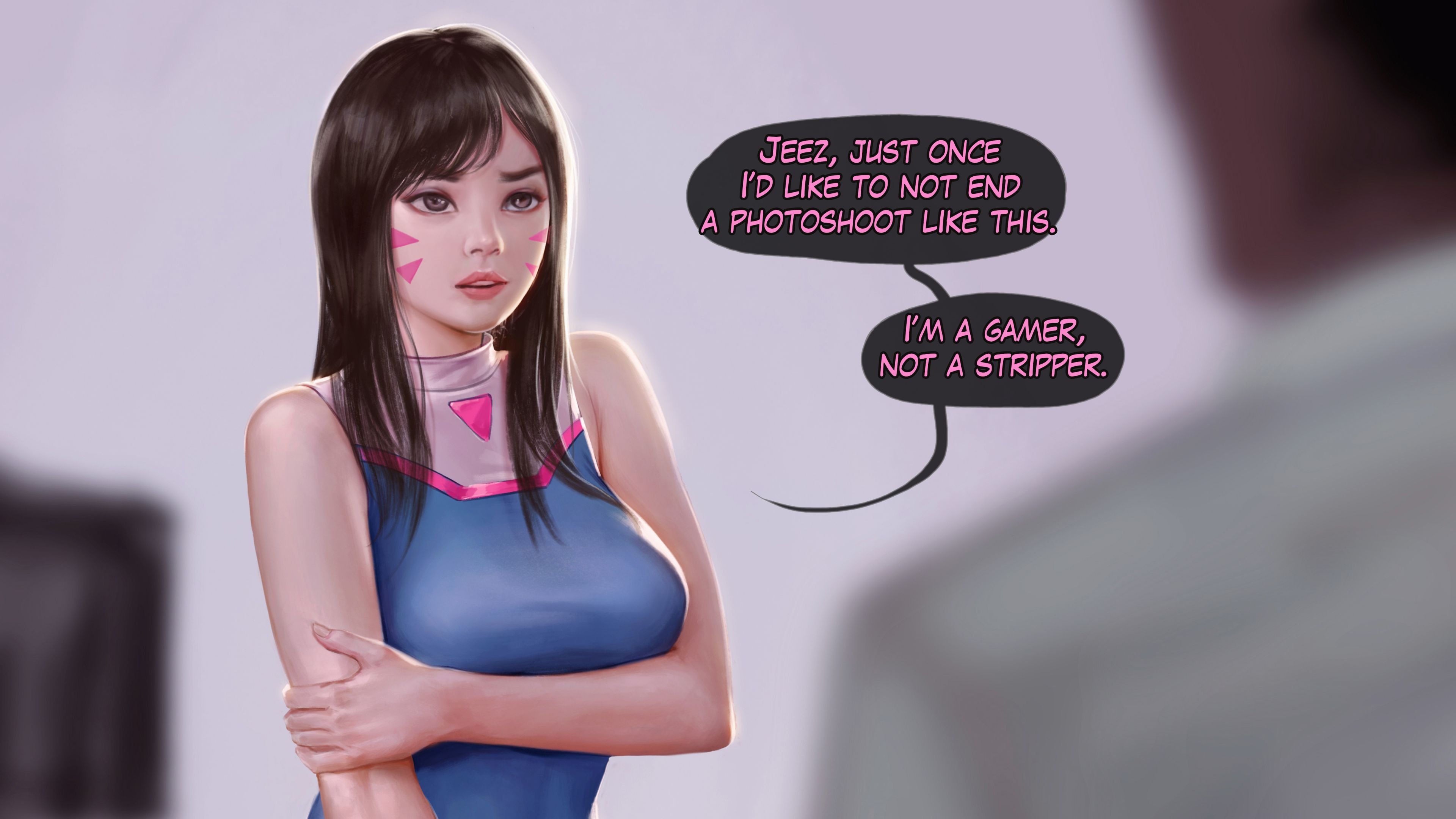 NTR – Gaming Girl (Overwatch) [Firolian] - Chapter 1.1 — Page 13