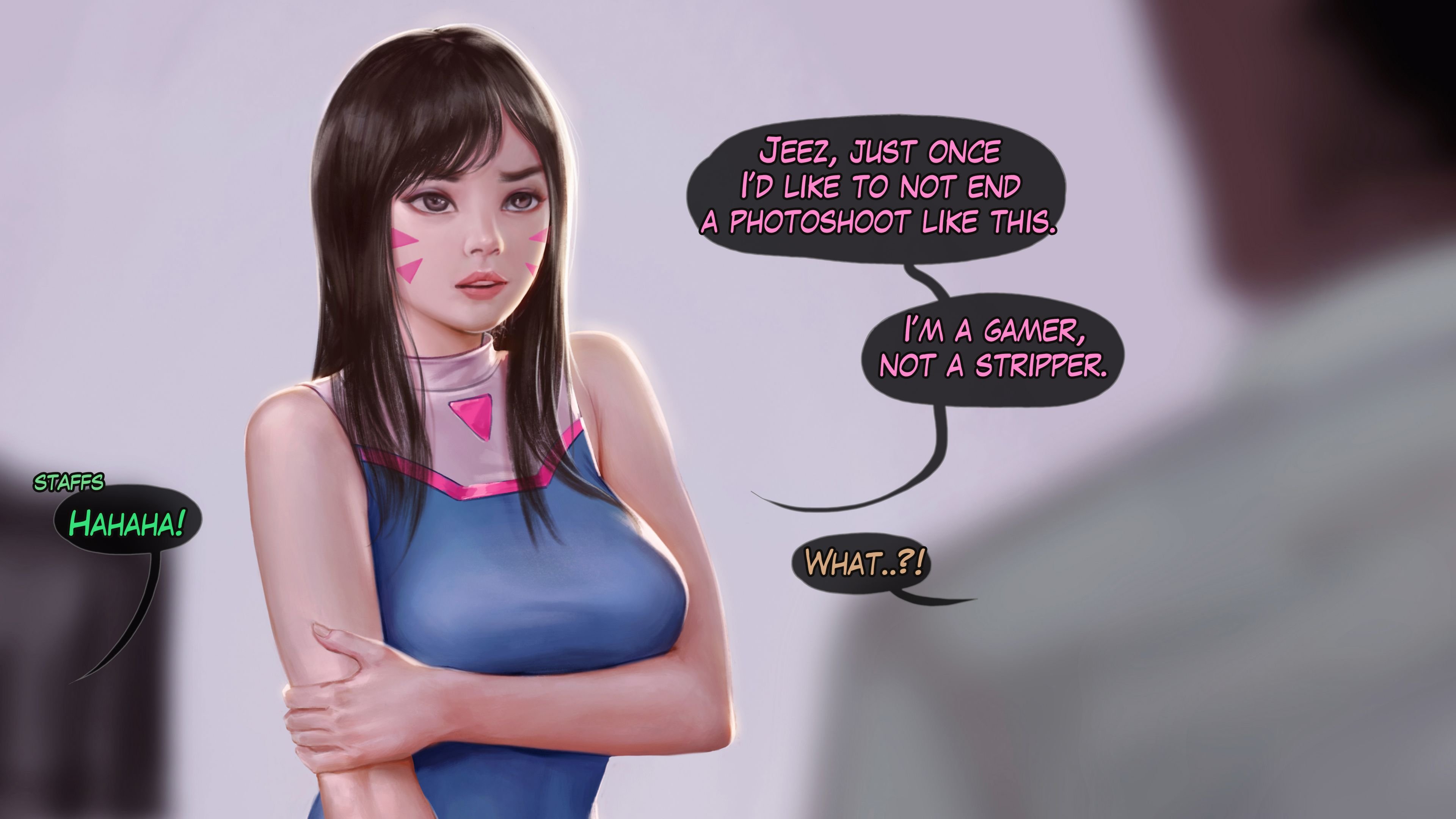 NTR – Gaming Girl (Overwatch) [Firolian] - Chapter 1.1 — Page 14