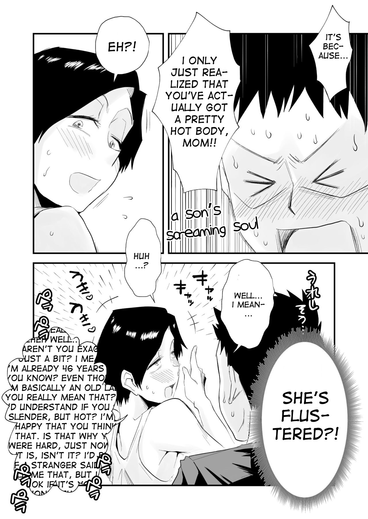 Incestuous Sex With My 46-Year-Old Small Breasted Mother [Haitoku Sensei] - Chapter 1 — Page 15
