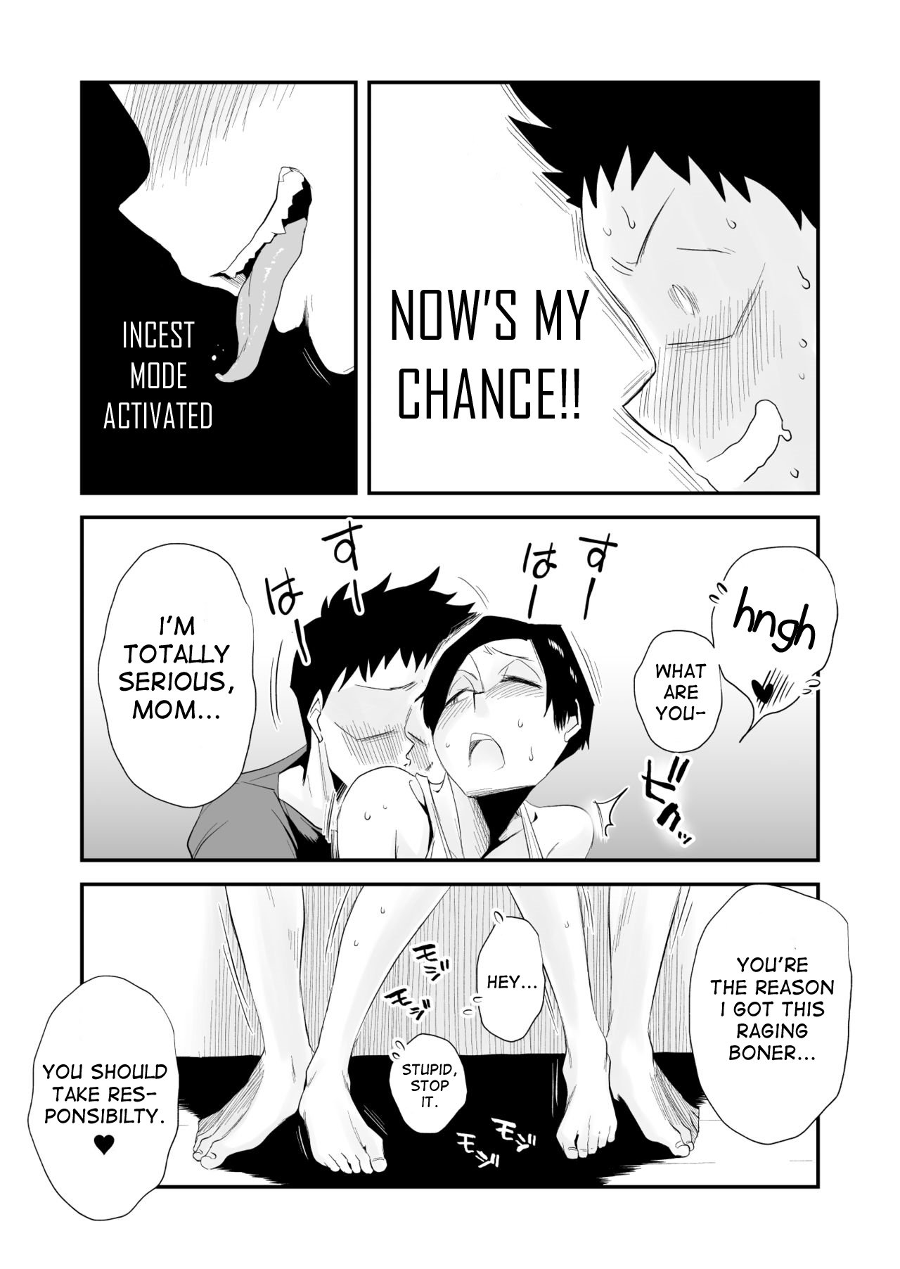 Incestuous Sex With My 46-Year-Old Small Breasted Mother [Haitoku Sensei] - Chapter 1 — Page 16