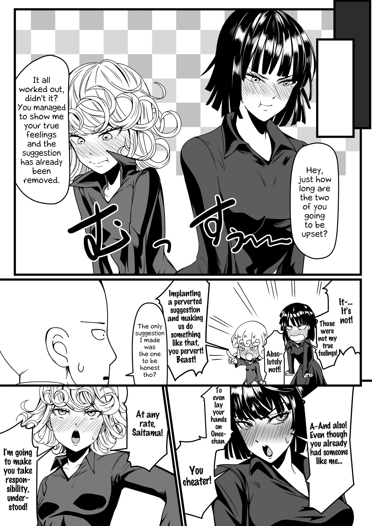Dekoboko Love Sister (One Punch Man) [Kawa] - Chapter 4 — Page 35