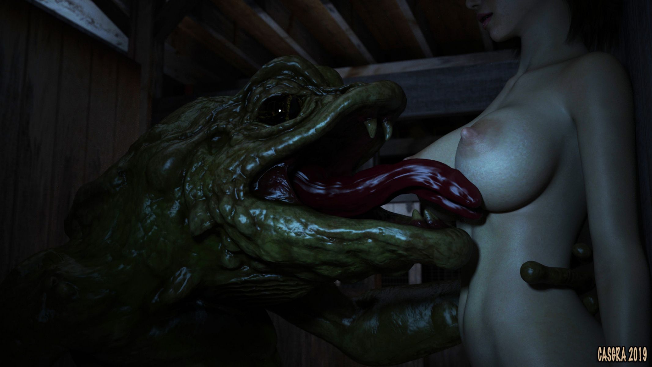 Oh, No It’s A Monster [Casgra] - Chapter 2 — Page 27