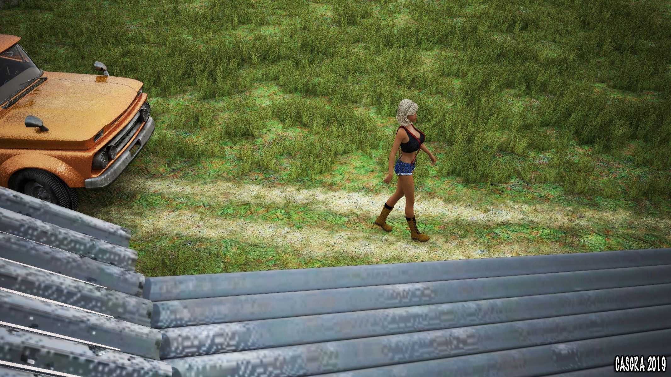 Oh, No It’s A Monster [Casgra] - Chapter 1 — Page 9